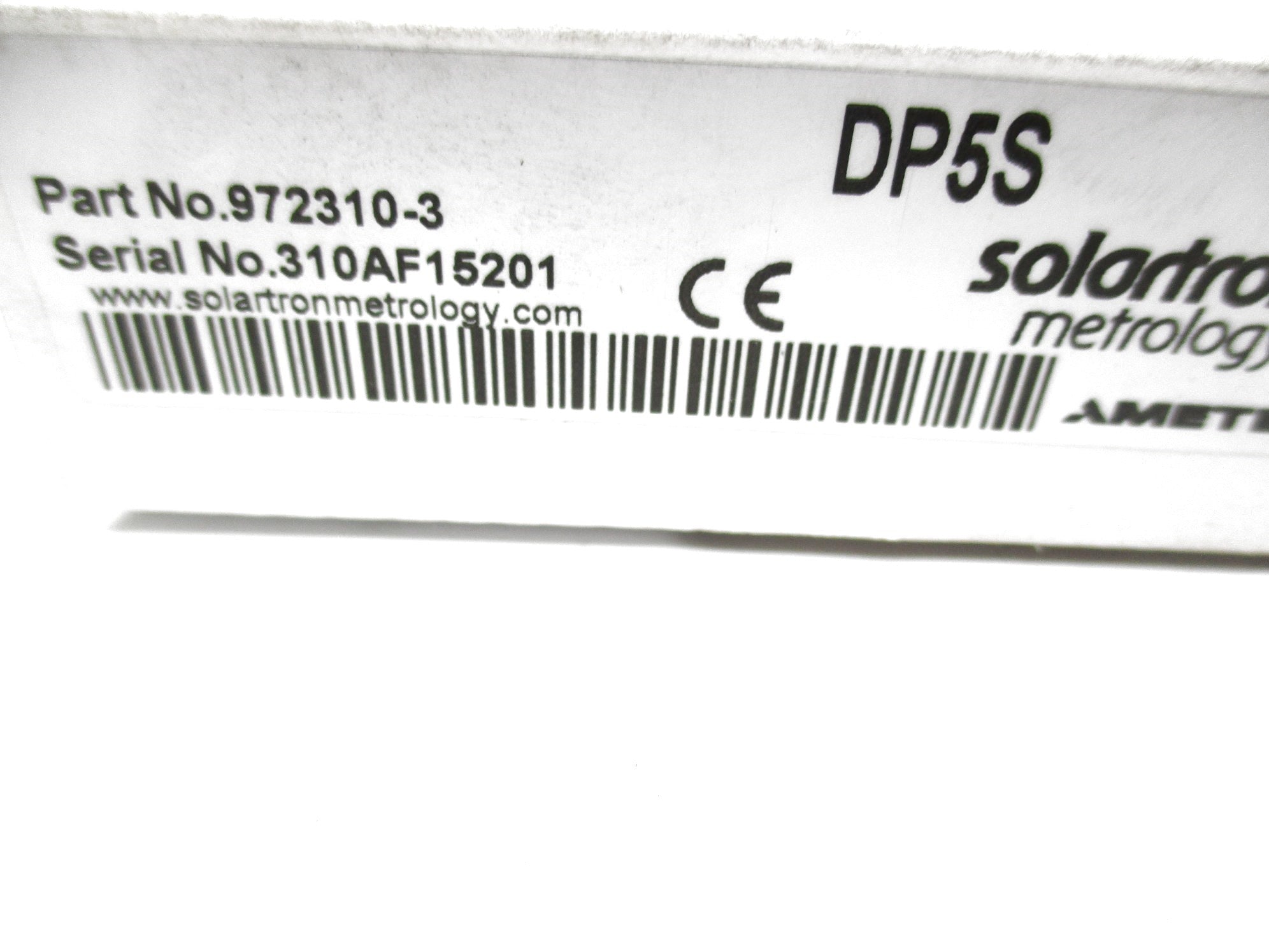 SOLARTRON ORBIT DP5S 972310-3 NSMP