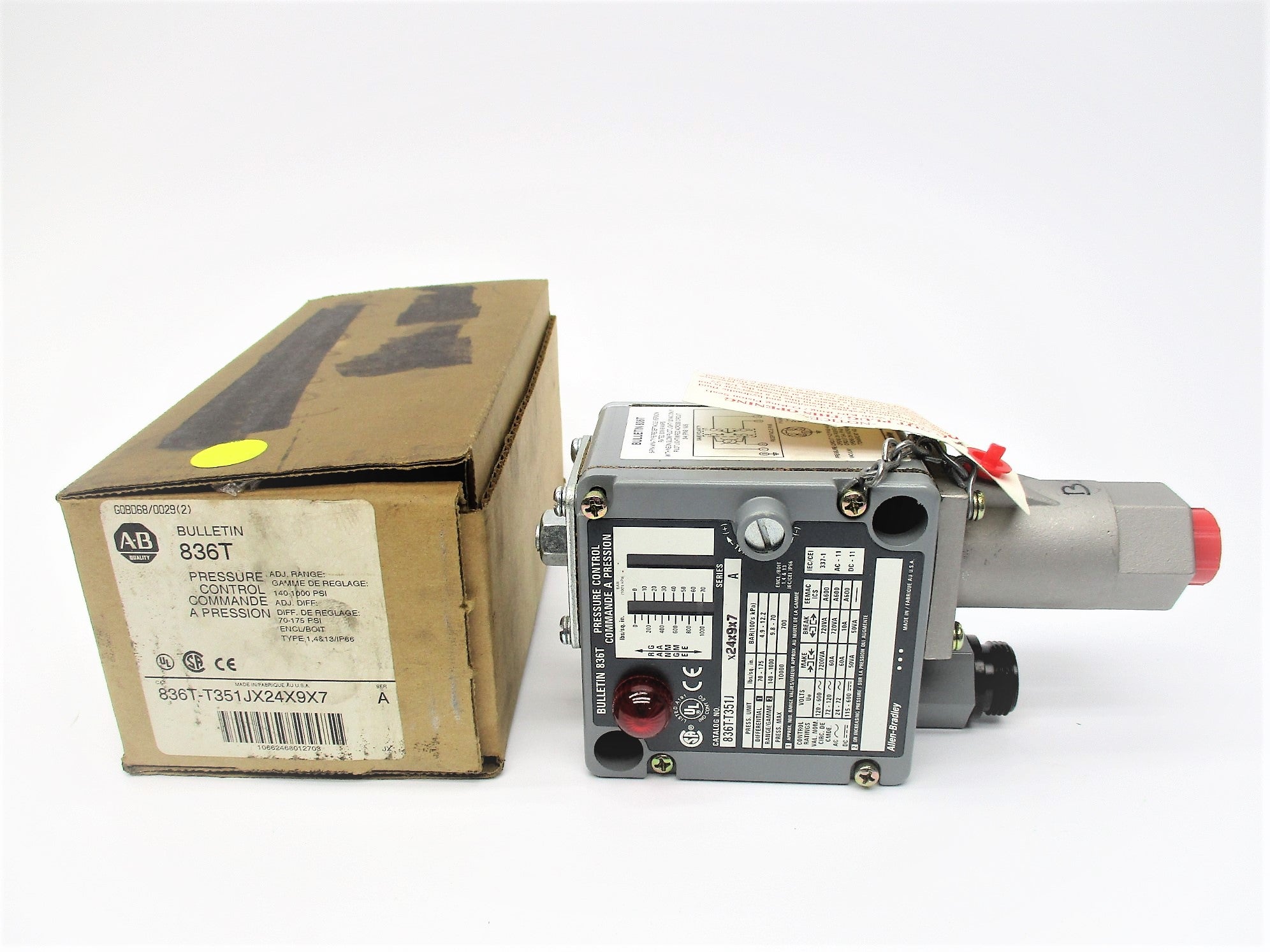 INDUSTRIAL SPARE PART 836T-T351JX24X9X7 SER. A (BR/WH) NSMP