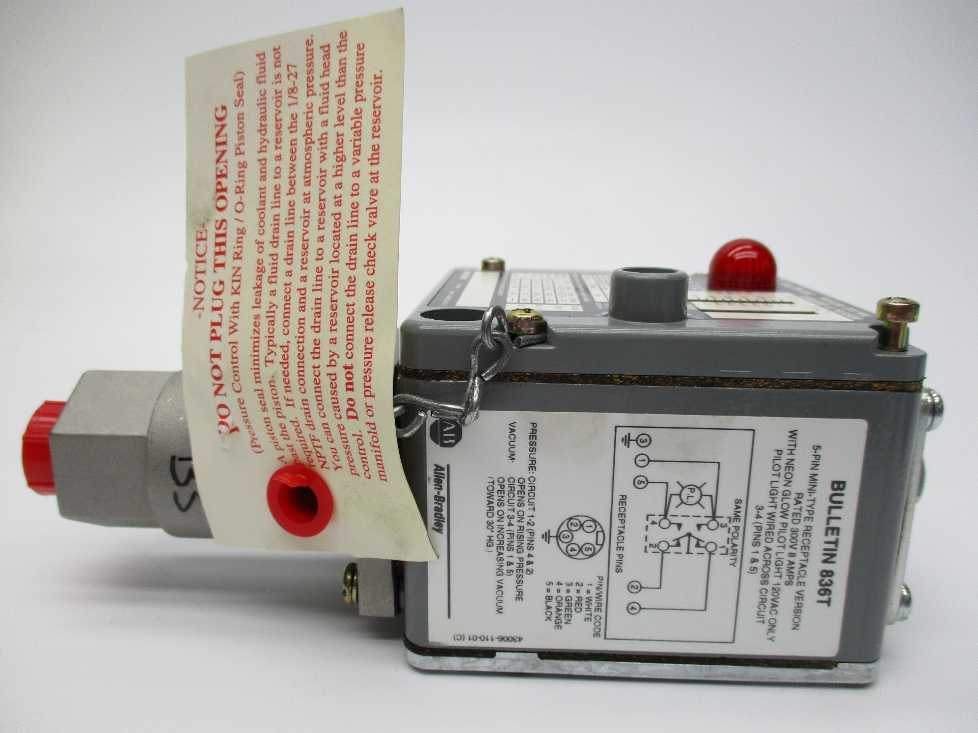 INDUSTRIAL SPARE PART 836T-T351JX24X9X7 SER. A (BR/WH) NSMP