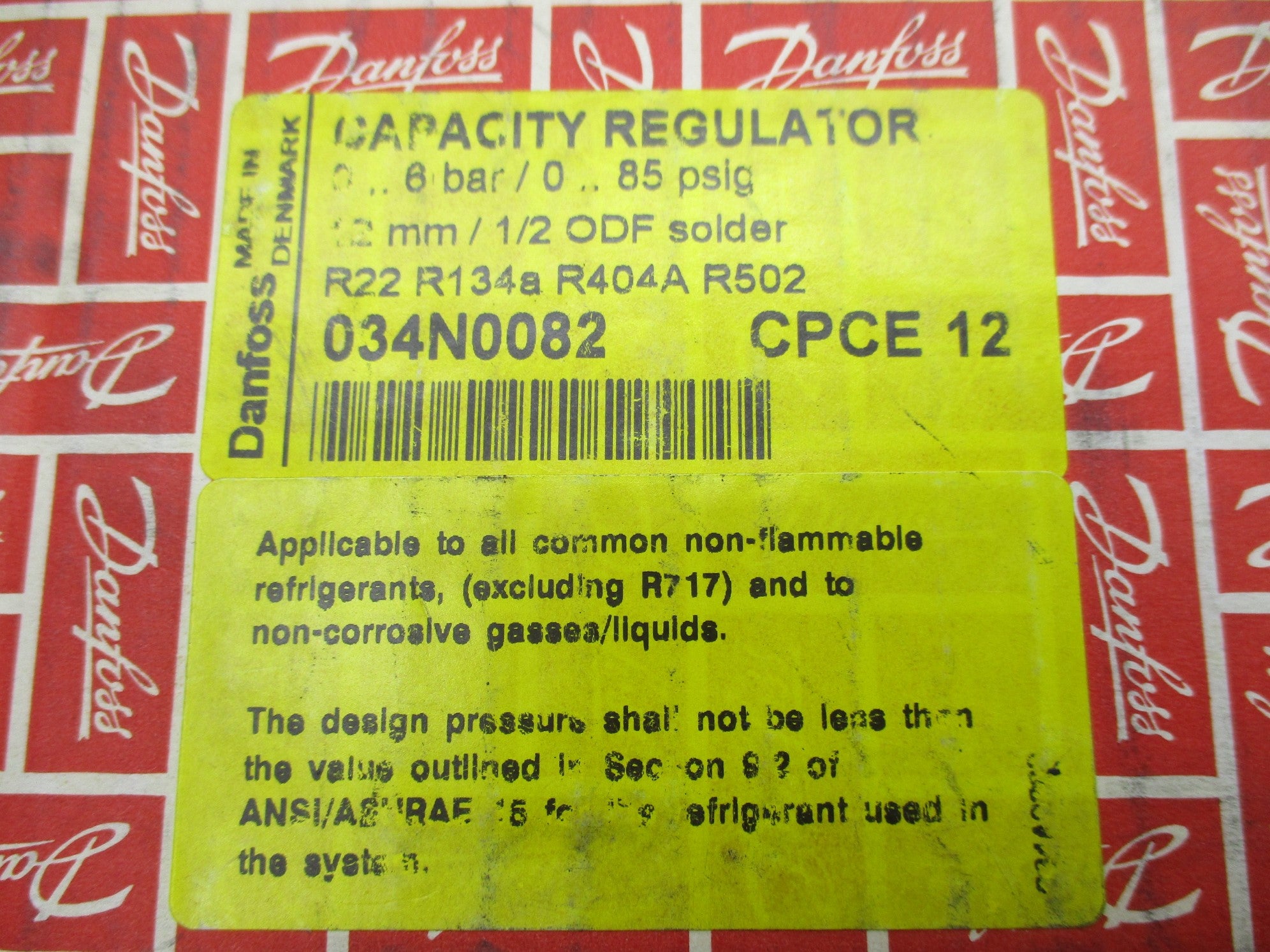DANFOSS CPCE12 034N0082 NSMP