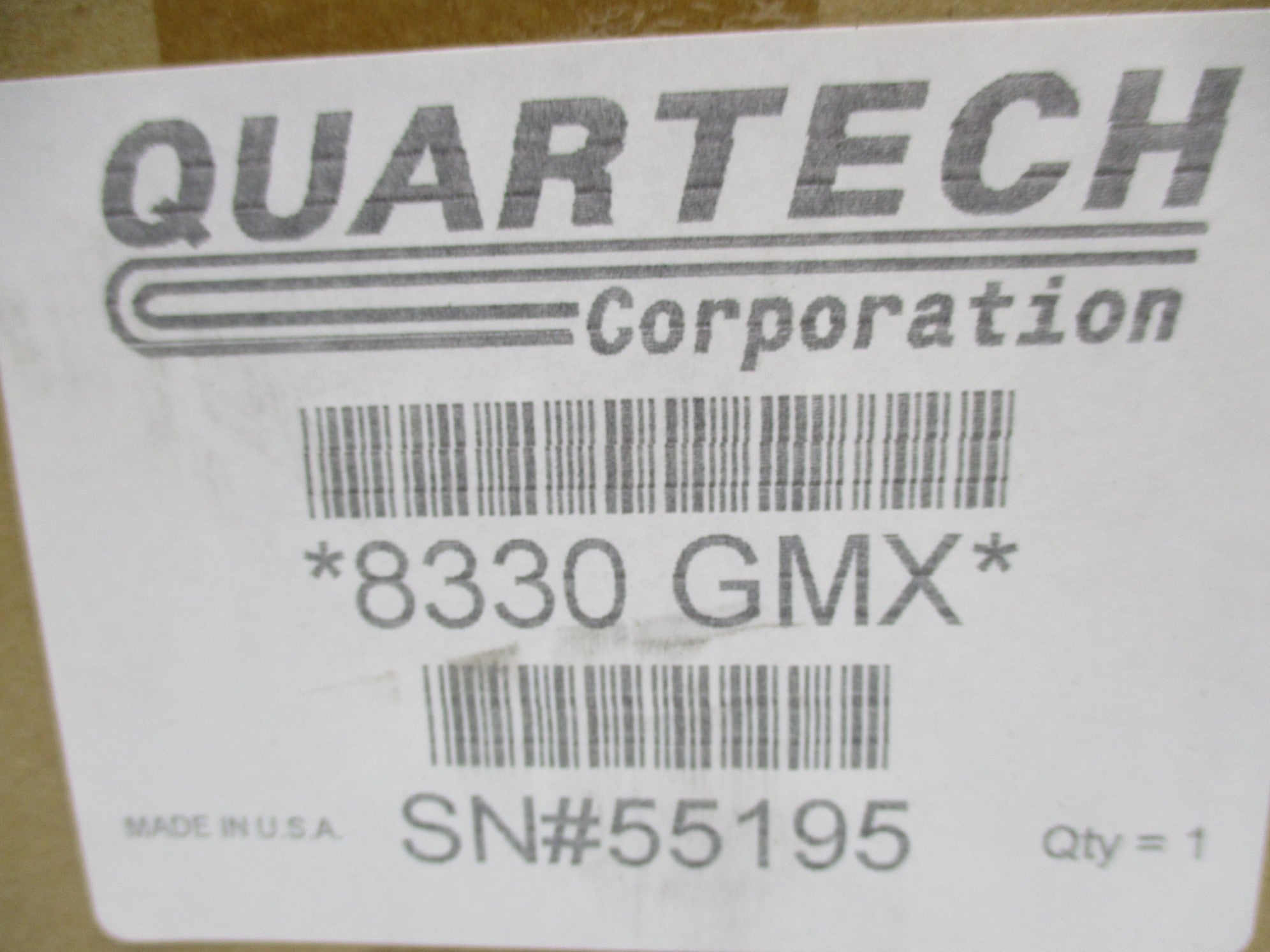 QUARTECH 8330-GMX 5.0-5.2A NSMP