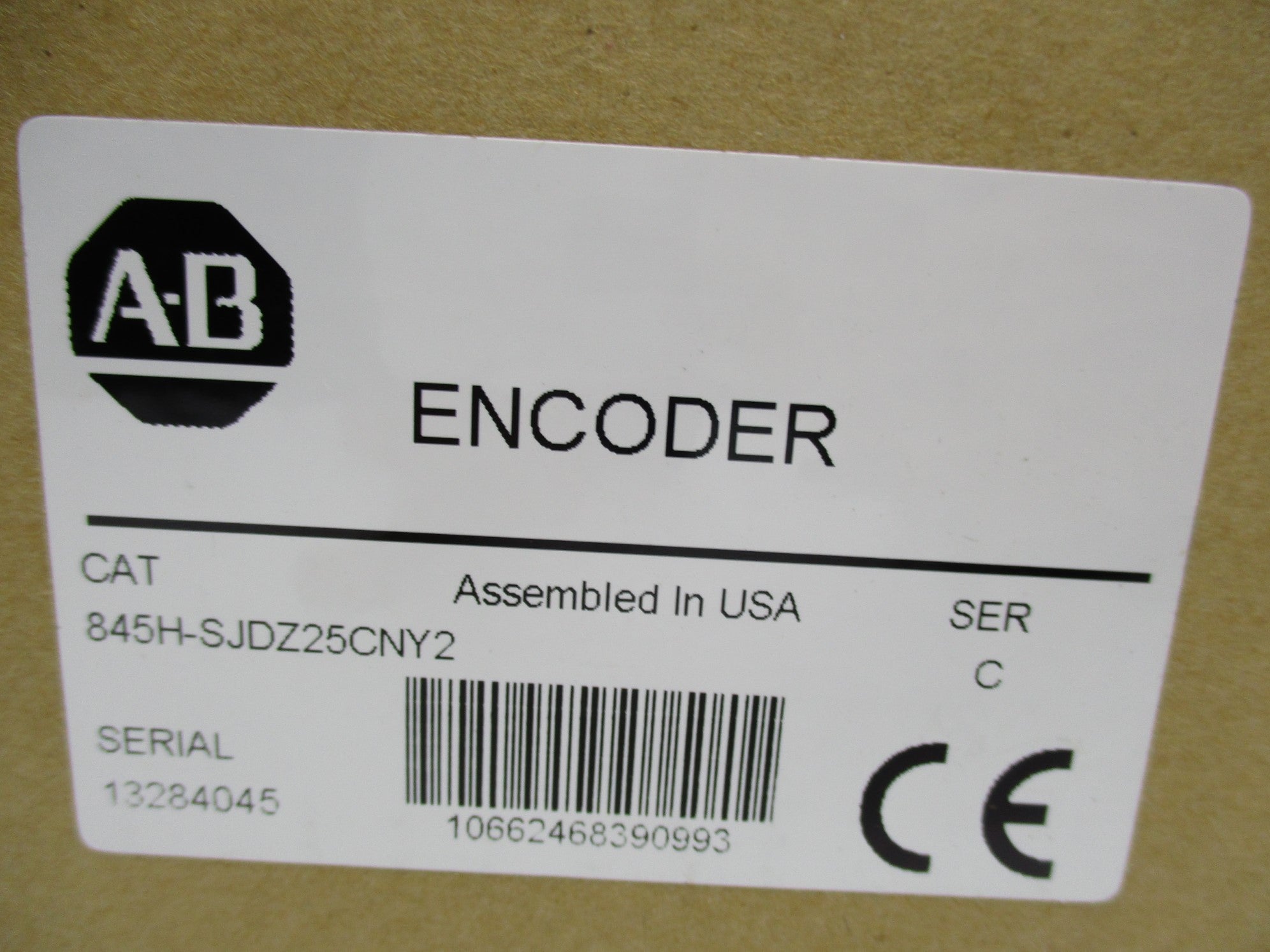 INDUSTRIAL SPARE PART 845H-SJDZ25CNY2 SER. C (BR/WH) NSMP