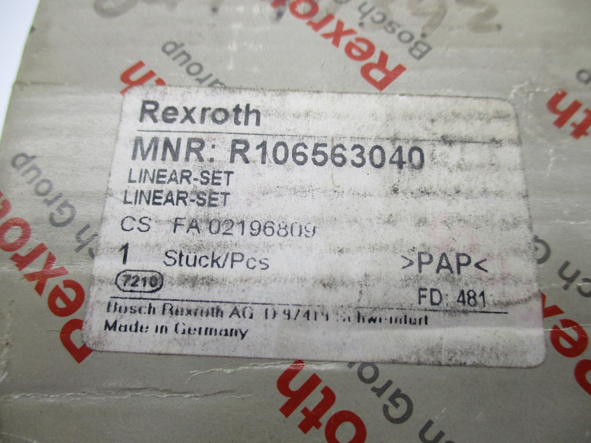 REXROTH R106563040 NSMP