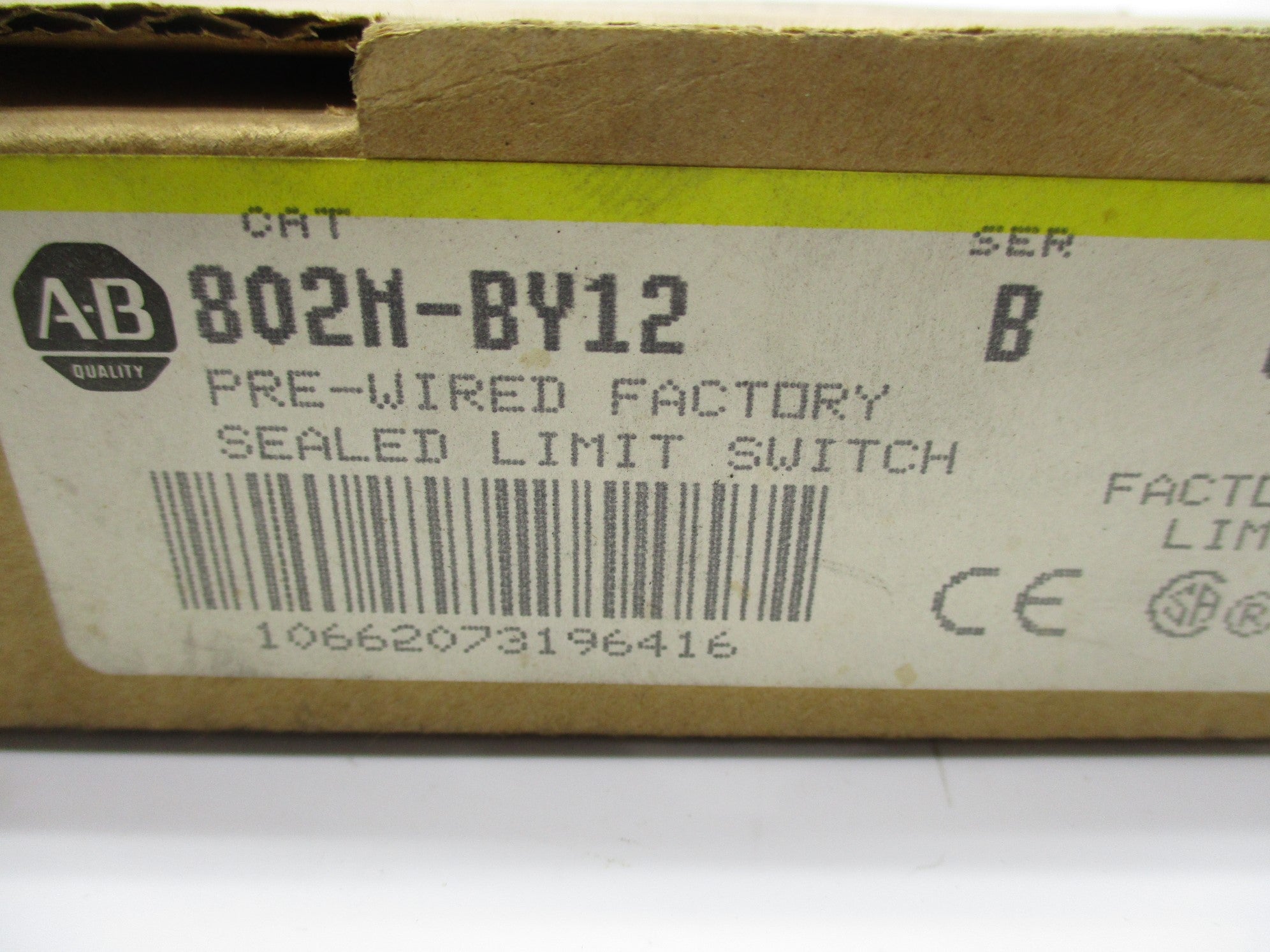INDUSTRIAL SPARE PART 802M-BY12 SER. B (BR/YL) NSMP
