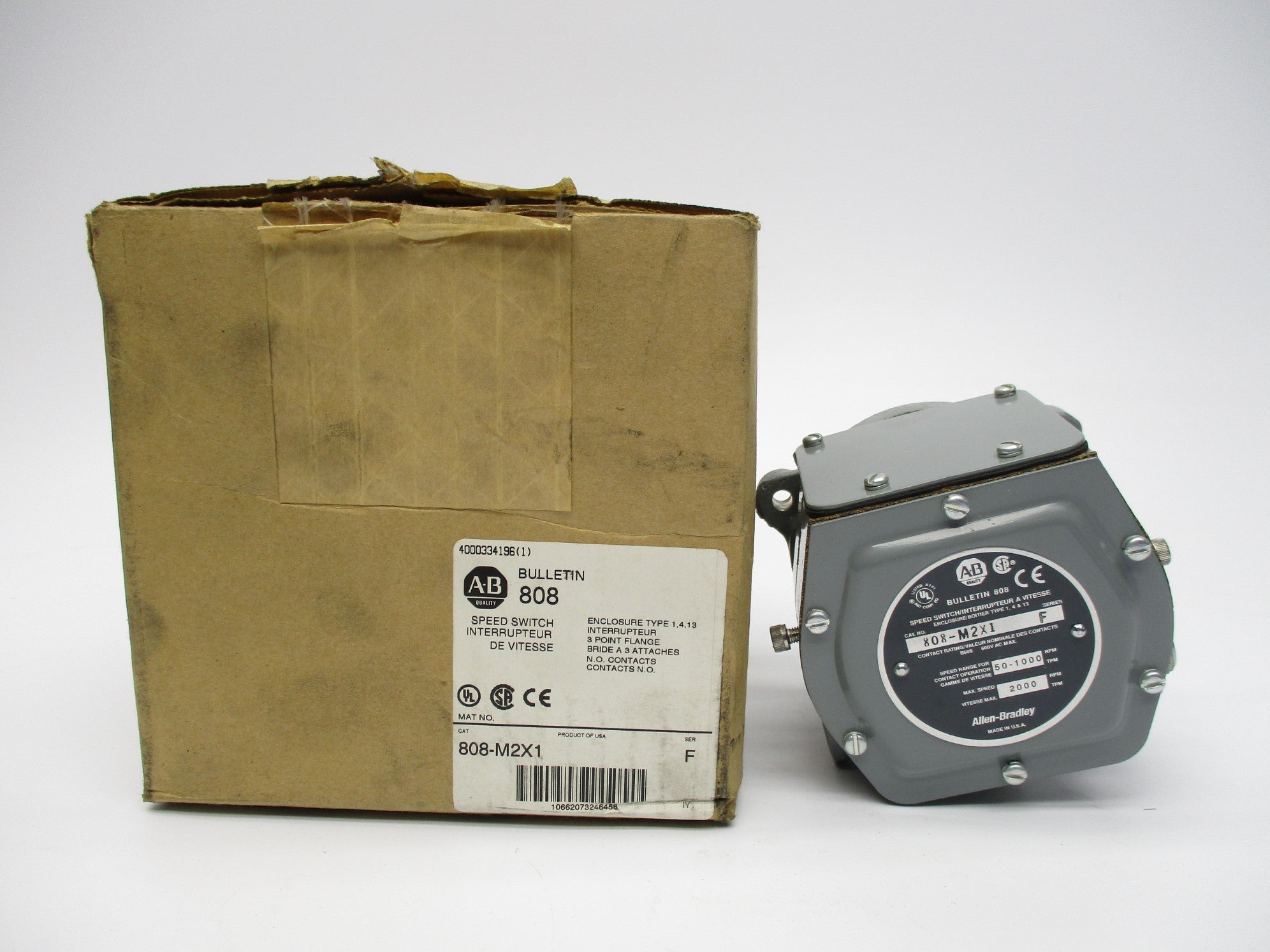INDUSTRIAL SPARE PART 808-M2X1 SER. F (BR/WH) NSMP