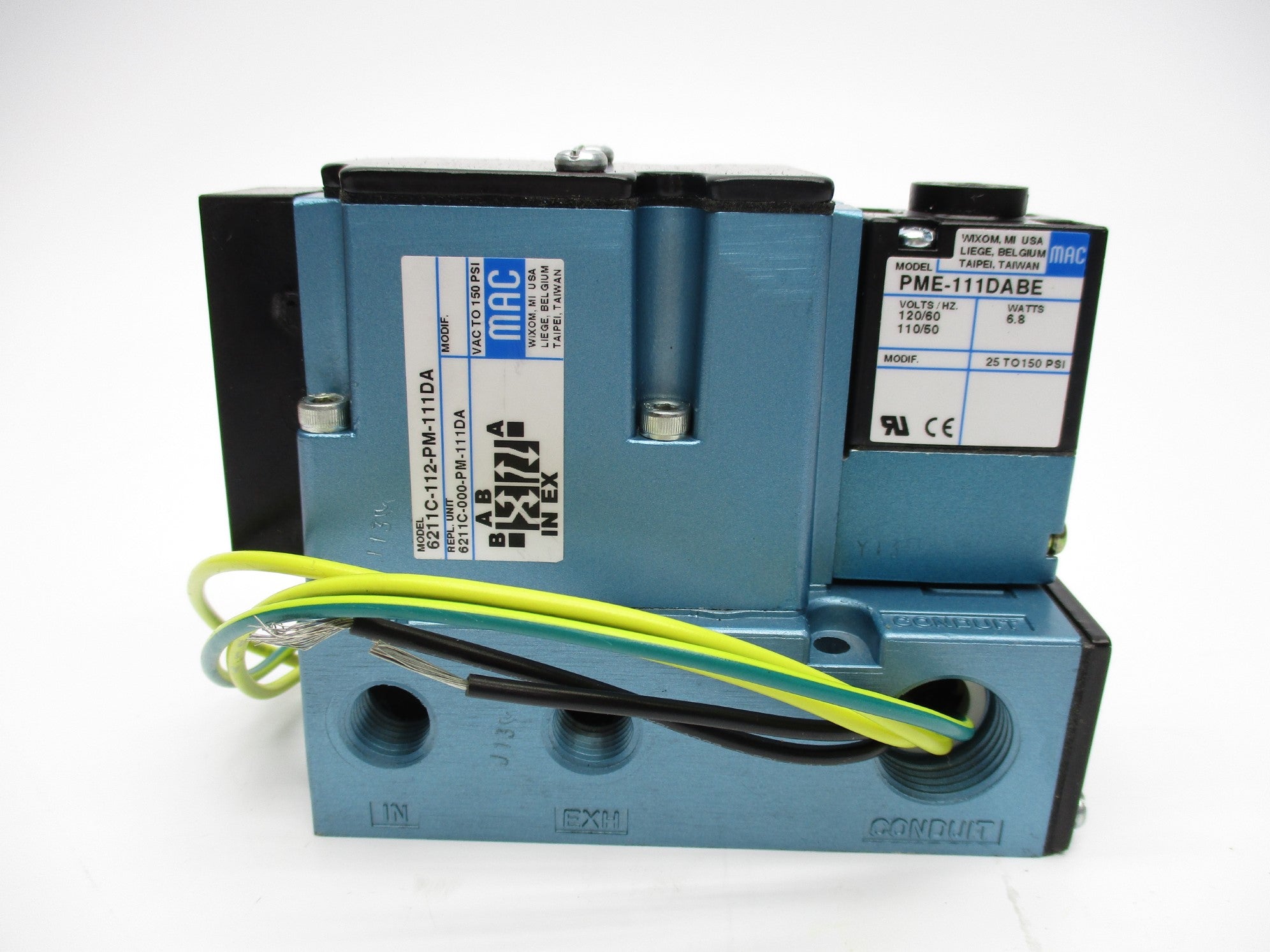 MAC 6211C-112-PM-111DA 110/120V 25-150PSI NSNP