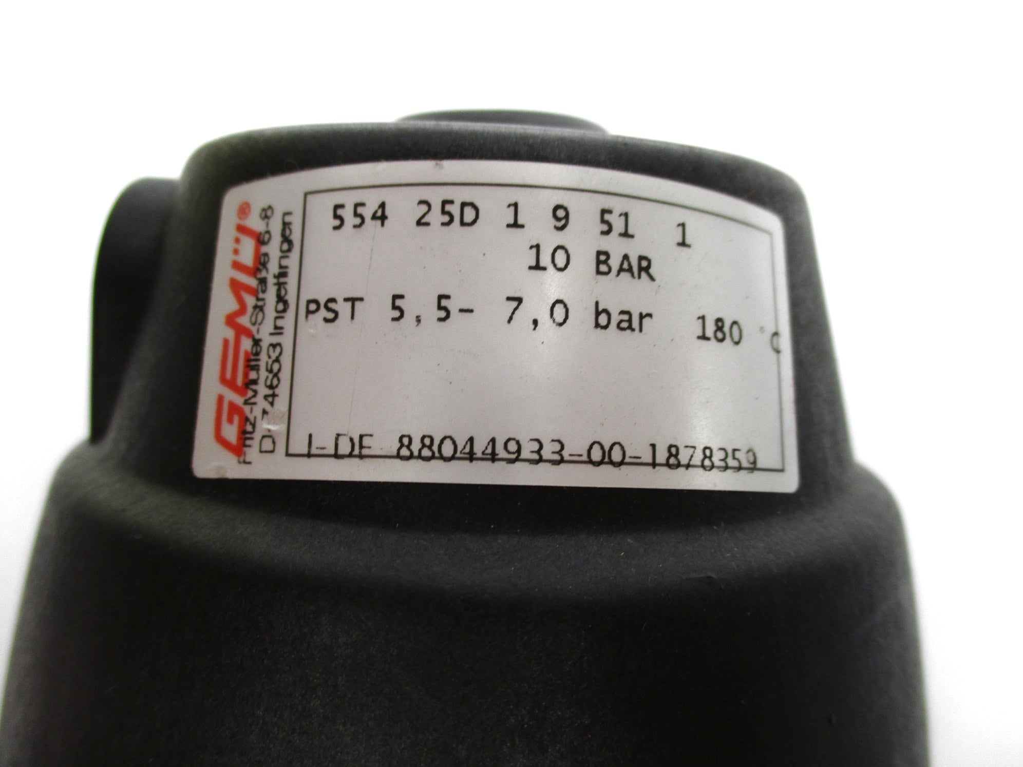GEMU 554-25D-1-9-51-1 NSNP