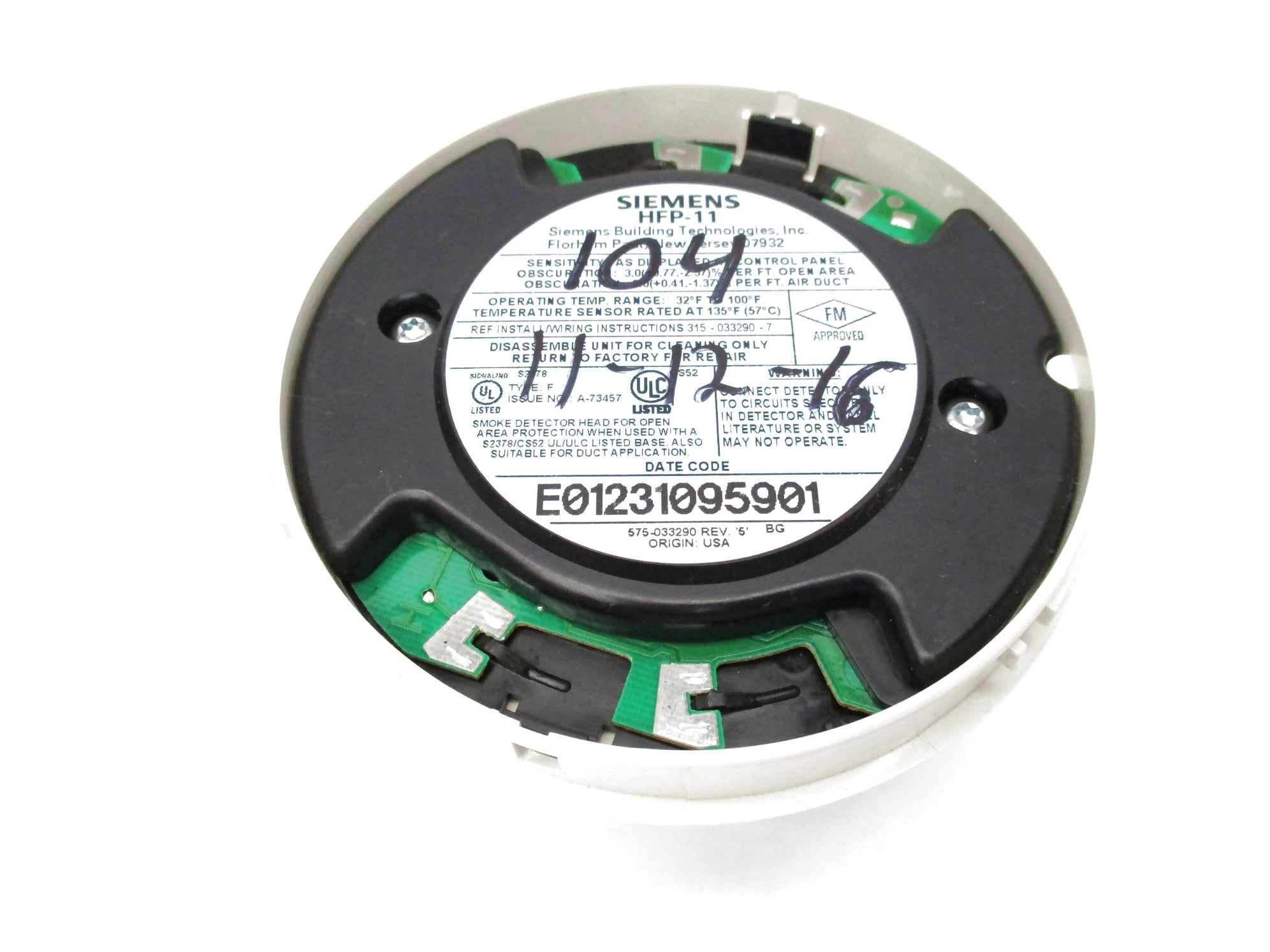 SIEMENS HFP-11 500-033290 NSMP