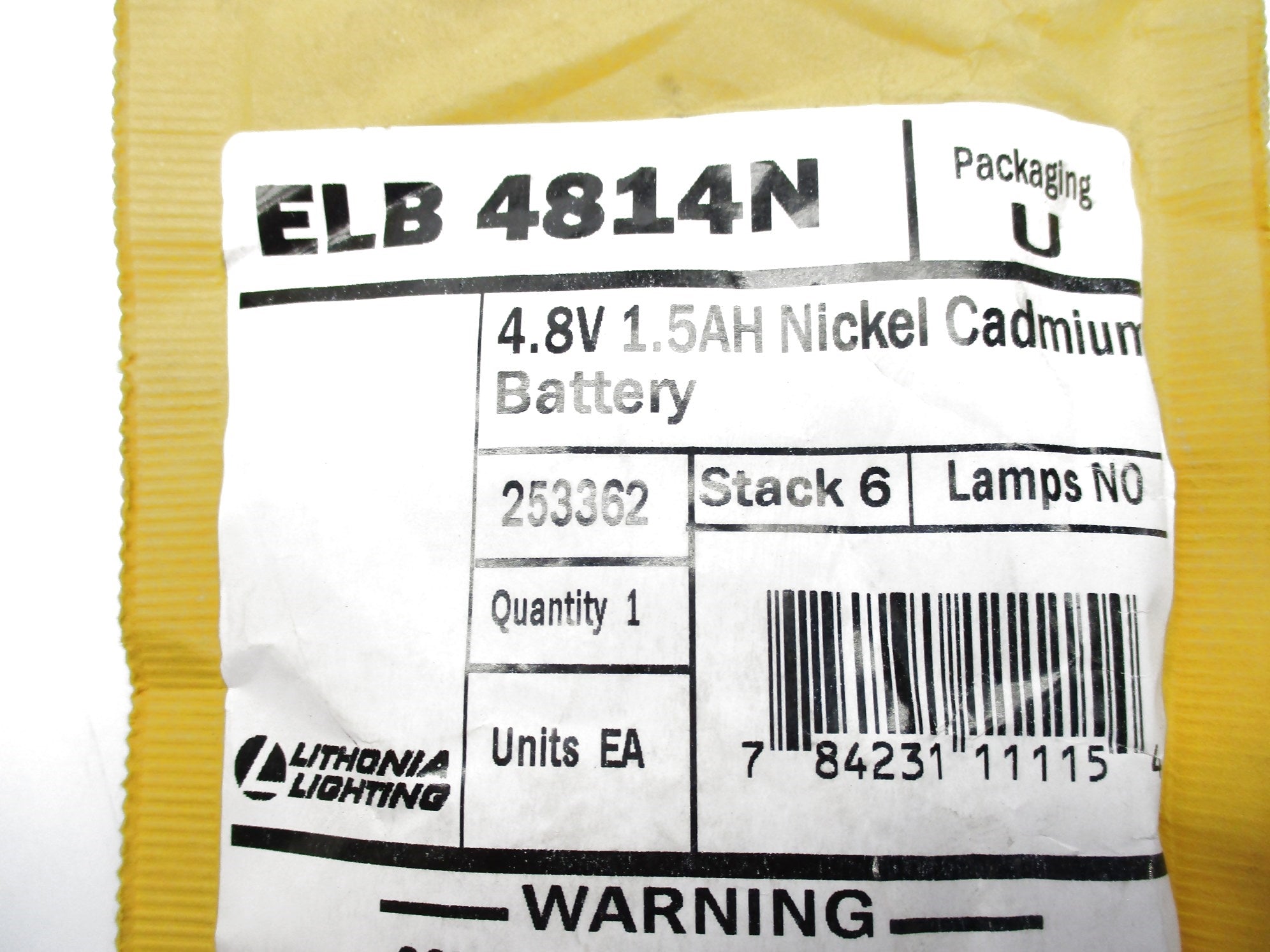 LITHONIA LIGHTING ELB4814N 4PH21 NSFS