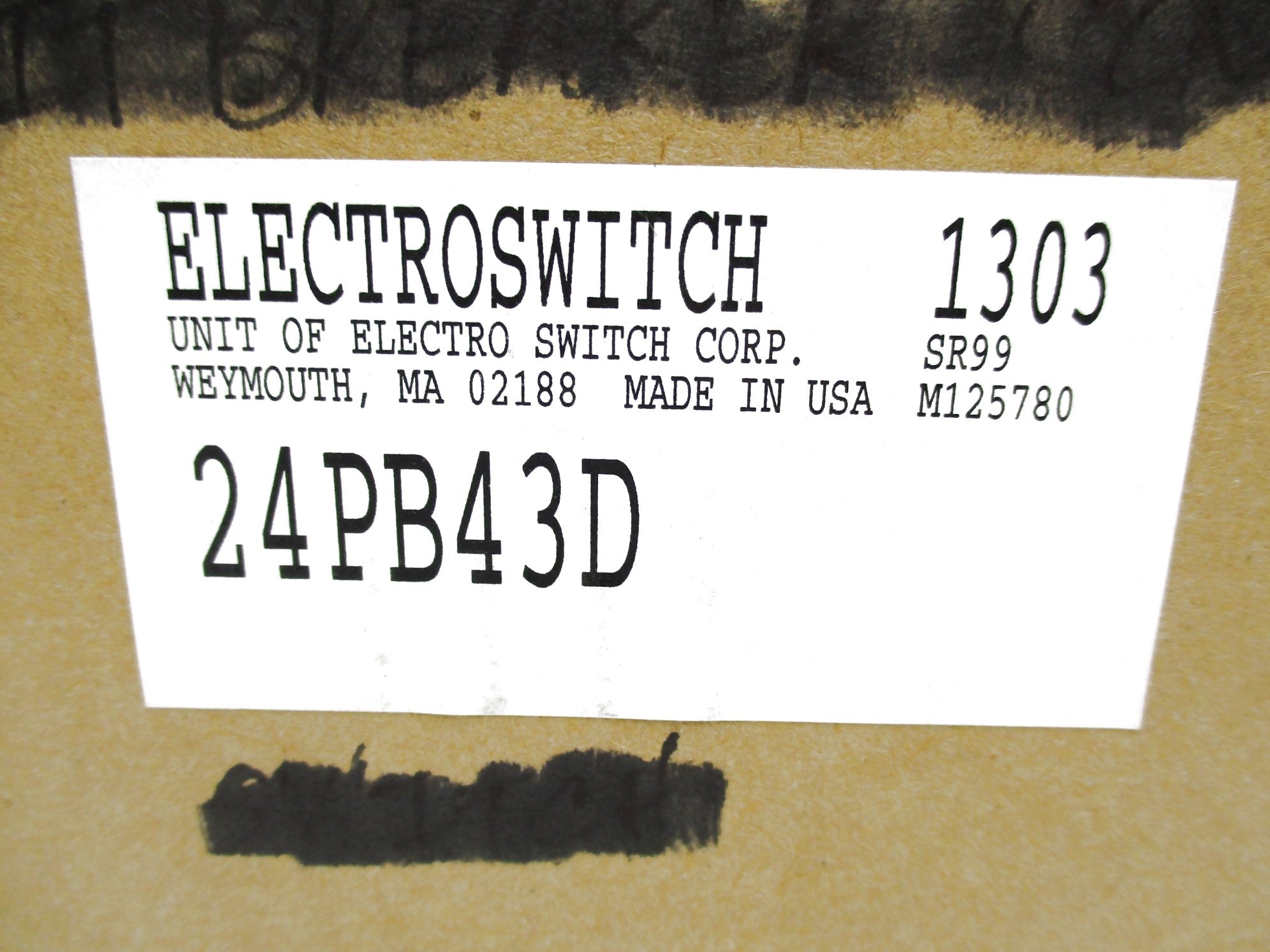 ELECTROSWITCH 24PB43D NSMP