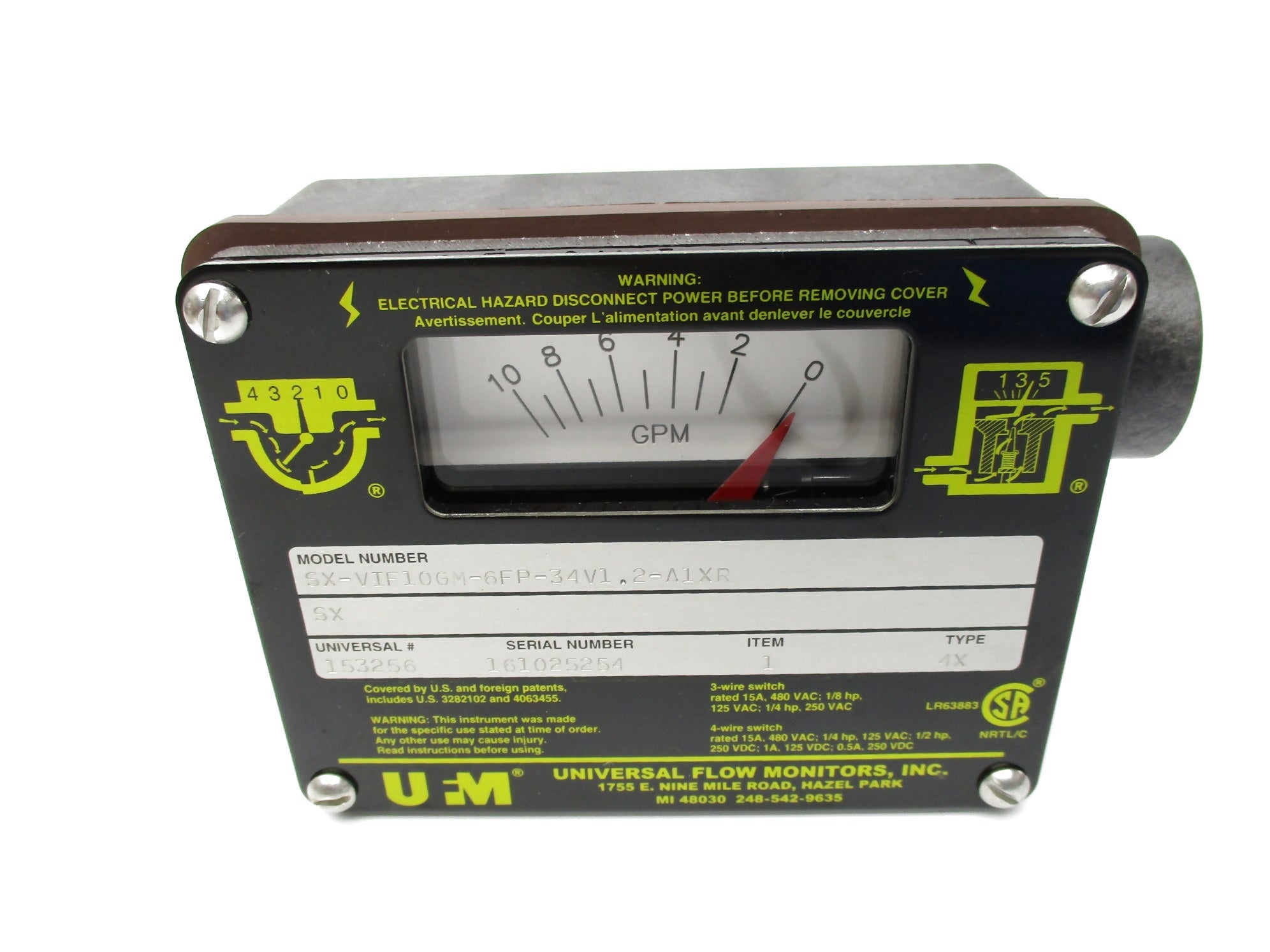 UFM SX-VIF10GM-6FP-34V1.2-A1XR NSNP