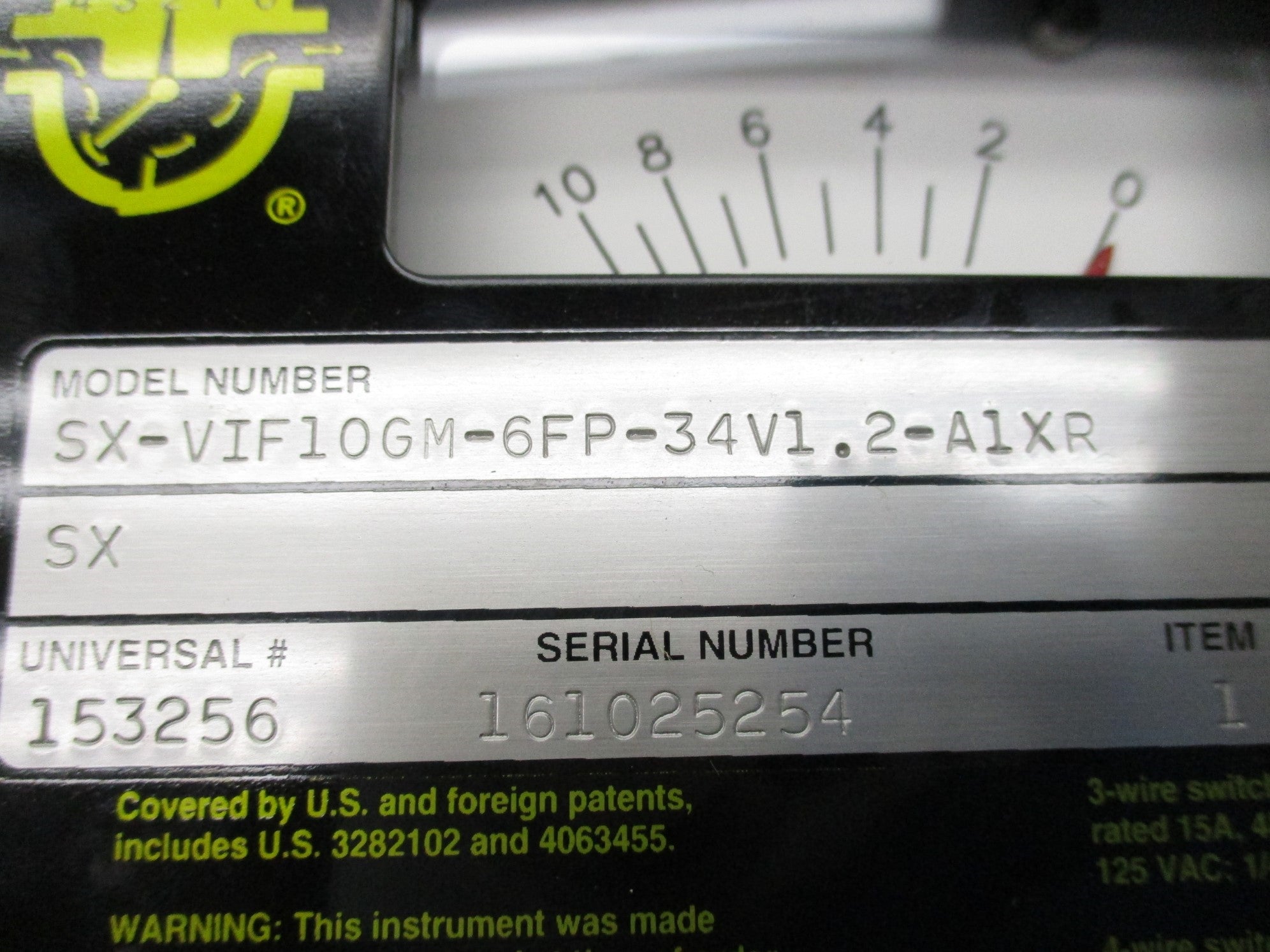 UFM SX-VIF10GM-6FP-34V1.2-A1XR NSNP