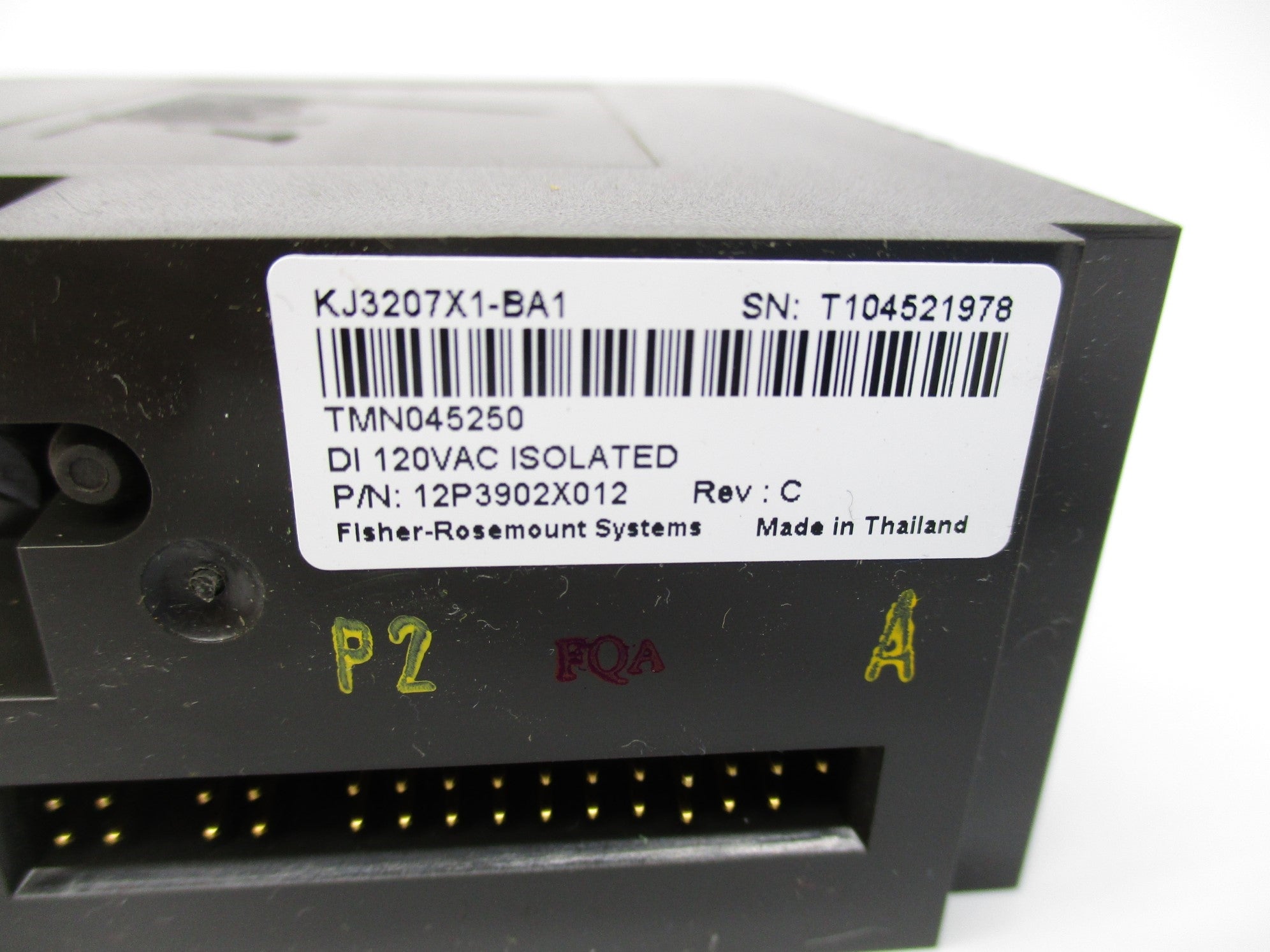 DELTAV 12P3902X012 KJ3207X1-BA1 NSMP