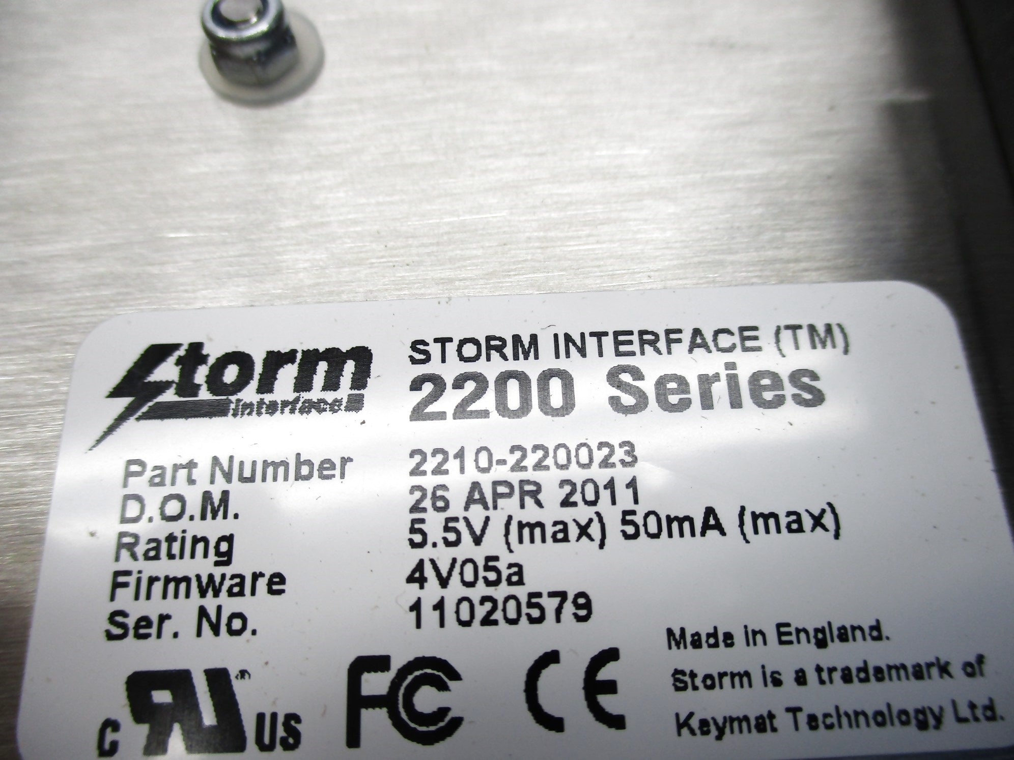 STORM 2210-220023 NSMP