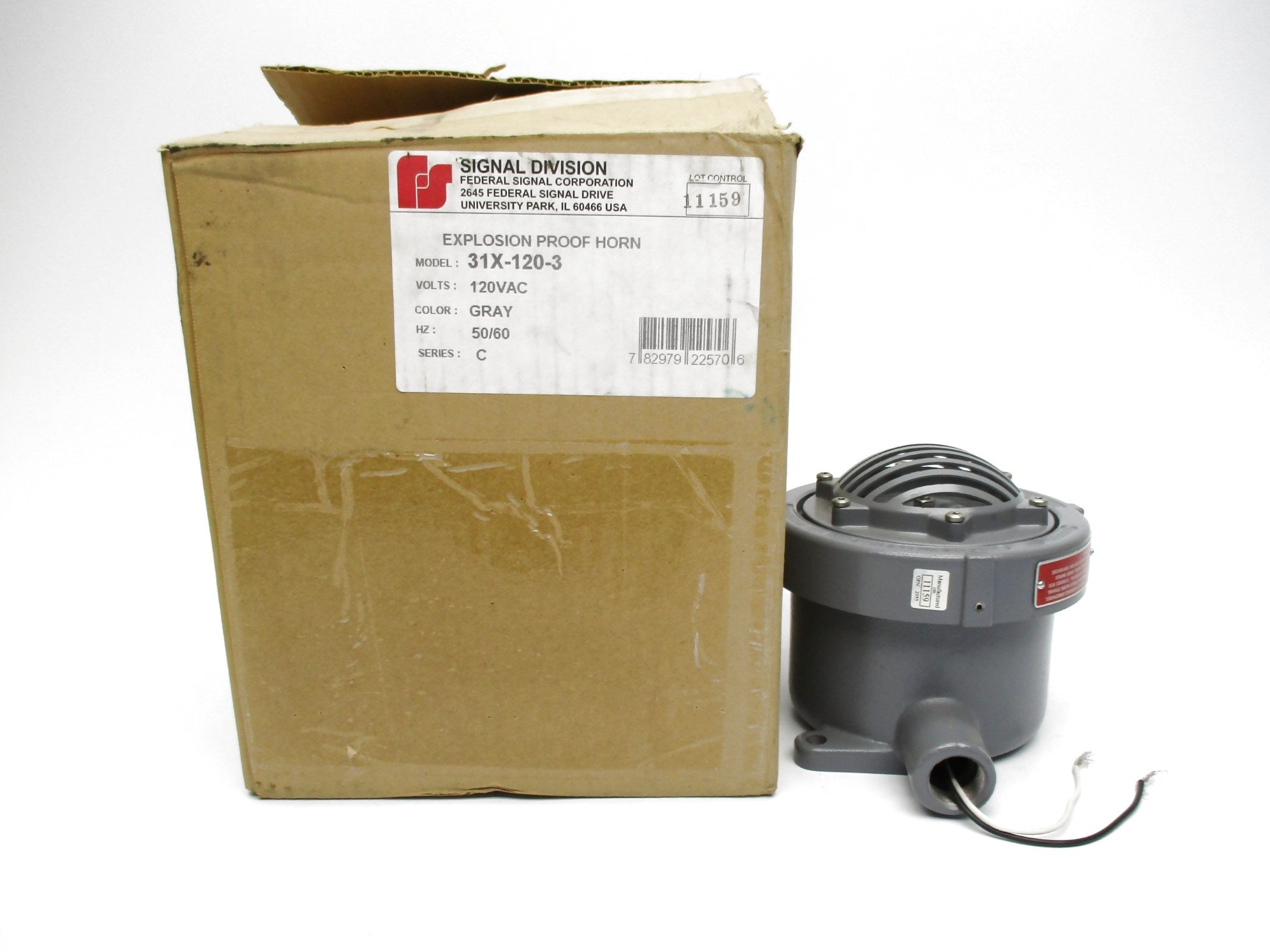FEDERAL SIGNAL 31X-120-3 SER. C NSMP