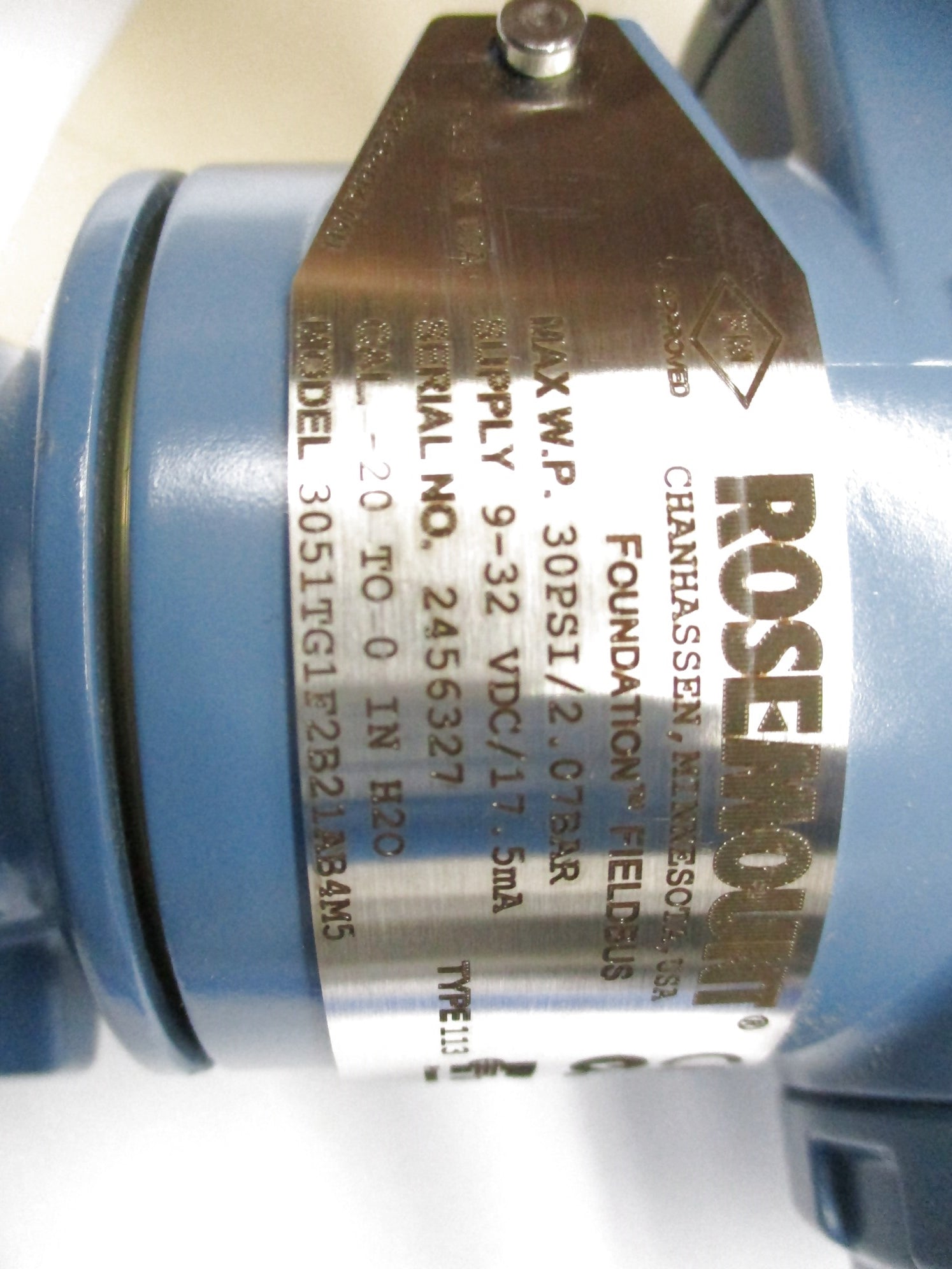 ROSEMOUNT 3051TG1F2B21AB4M5 NSMP