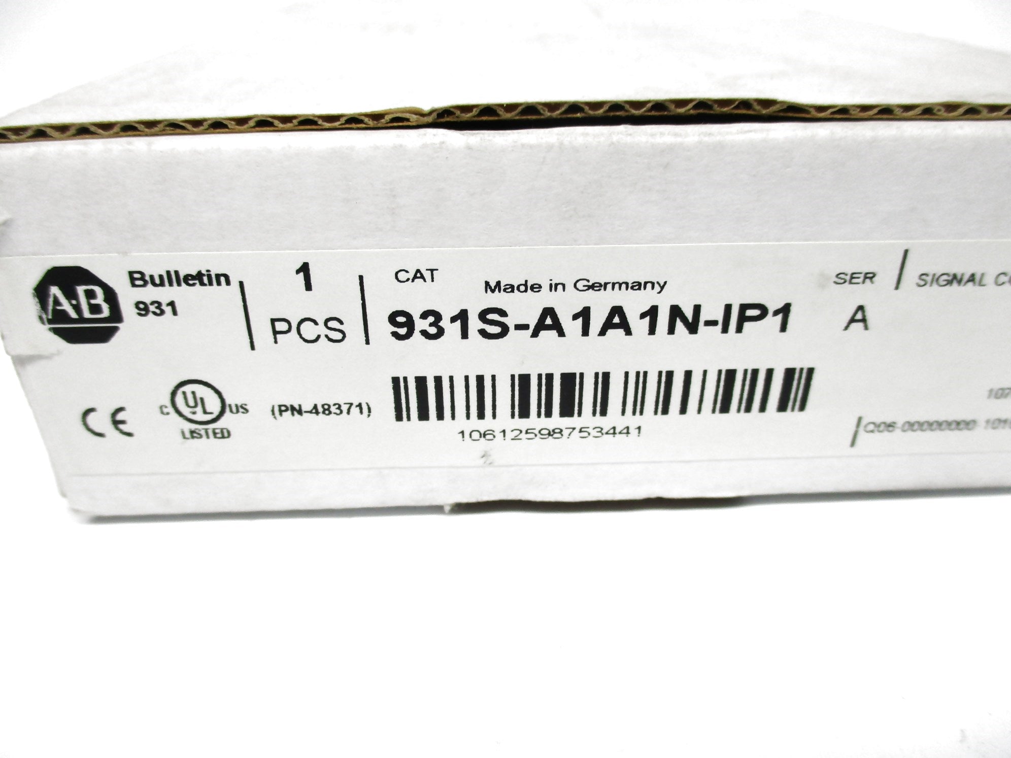ALLEN BRADLEY 931S-A1A1N-IP1 SER. A (WH) NSMP