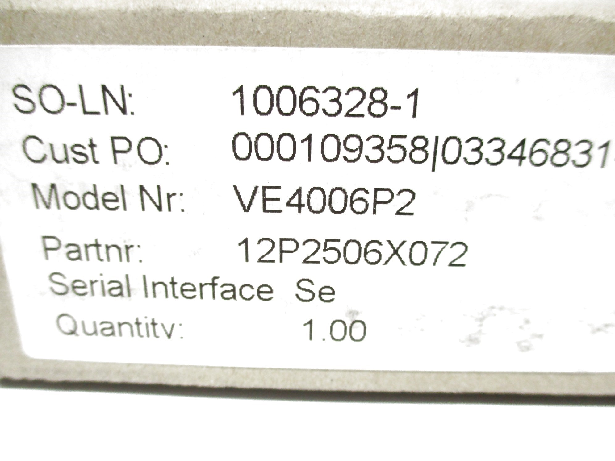 DELTAV 12P2506X072 KJ3241X1-BA1 NSMP