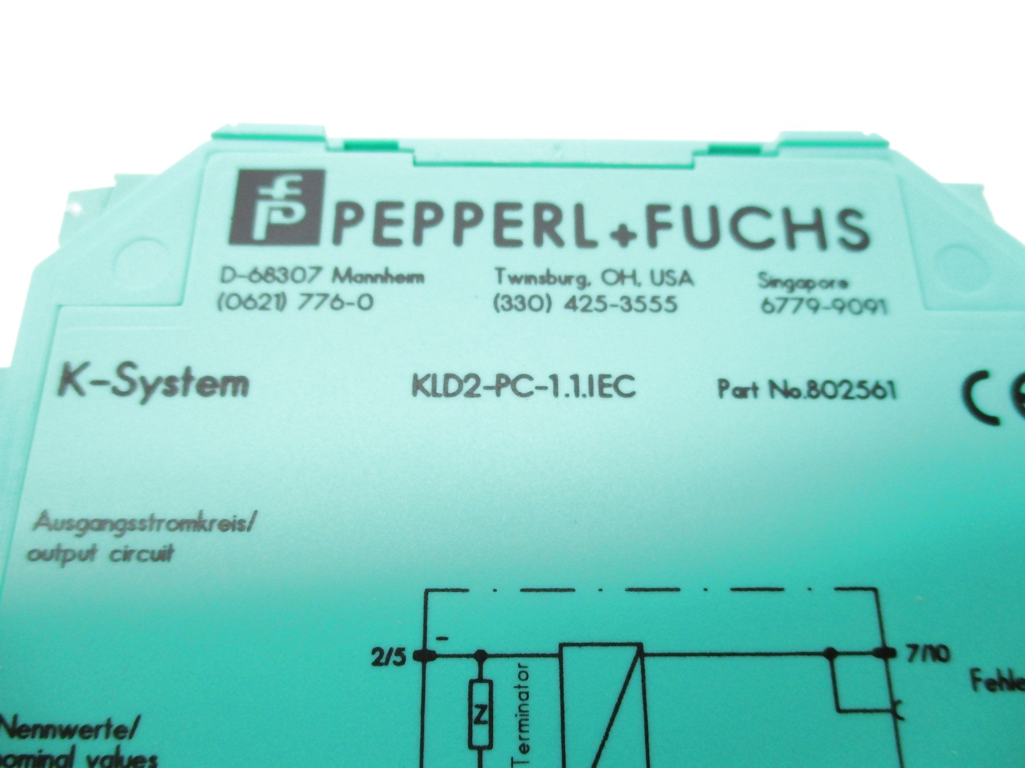 PEPPERL+FUCHS KLD2-PC-1.1.IEC NSMP