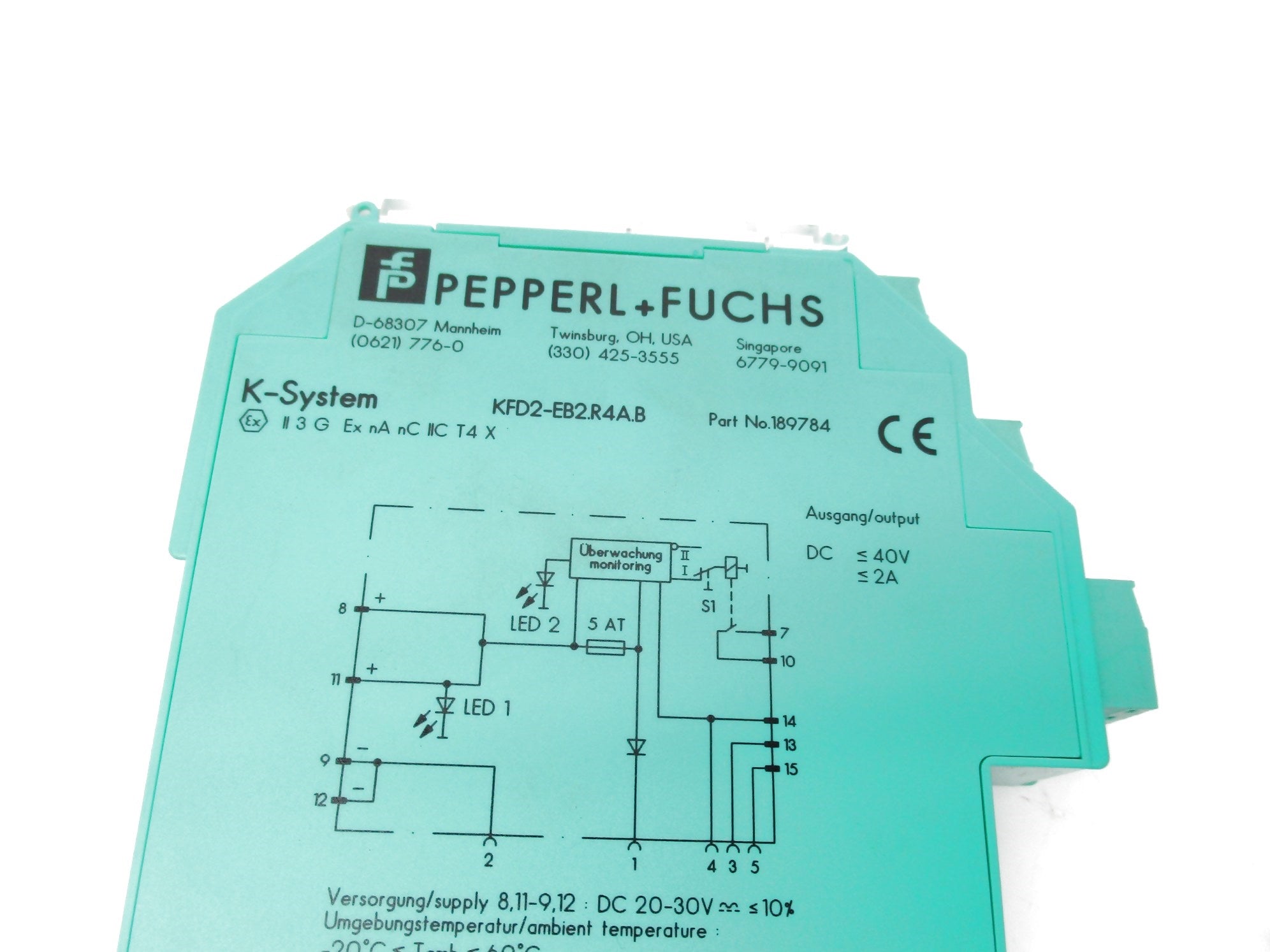 PEPPERL+FUCHS KFD2-EB2R4A.B NSMP