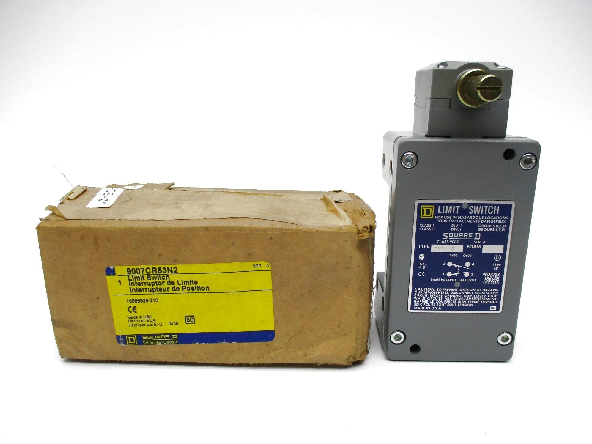 SQUARE D 9007CR53N2 SER. A NSMP