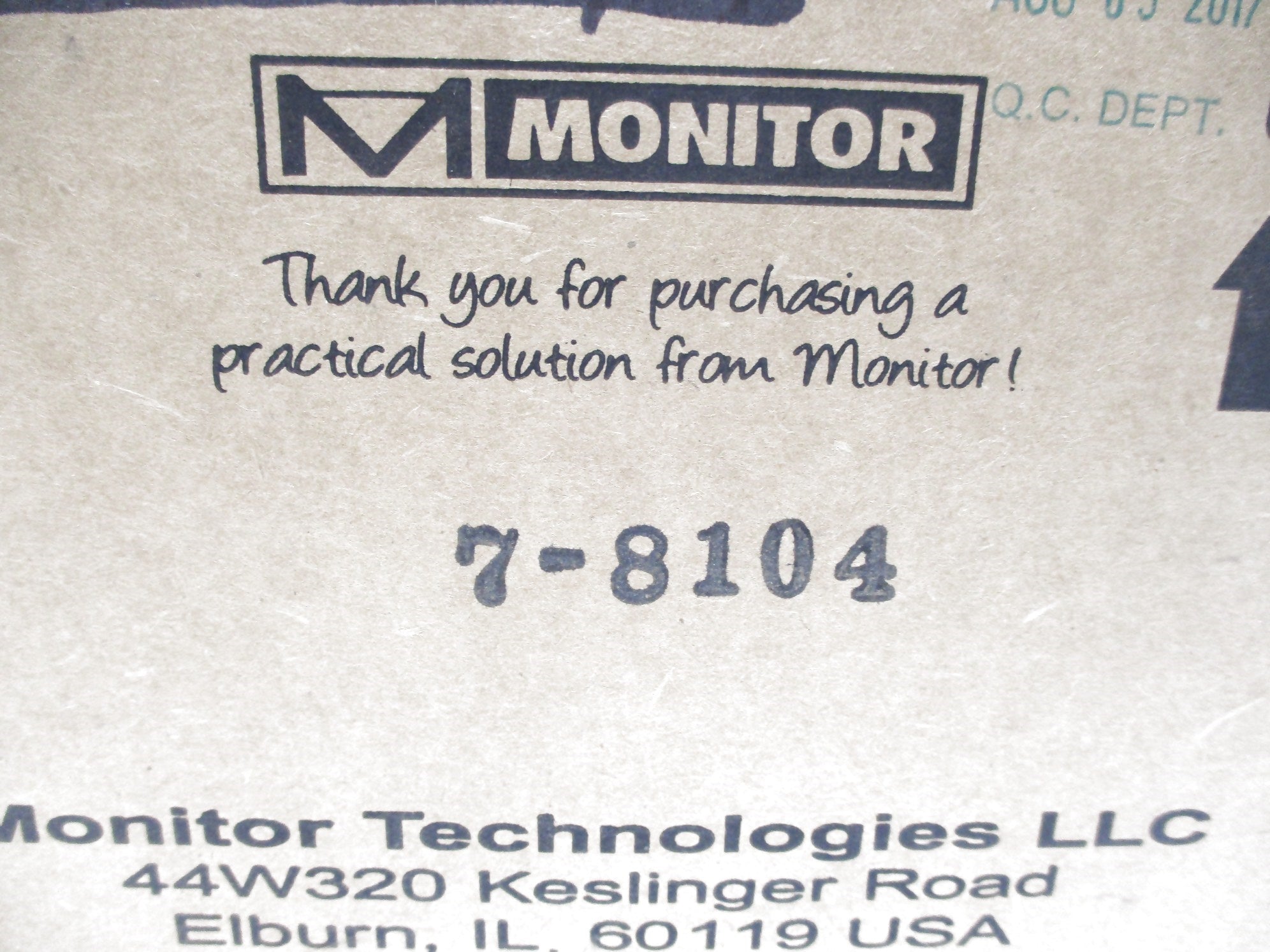 MONITOR 7-8104 NSMP