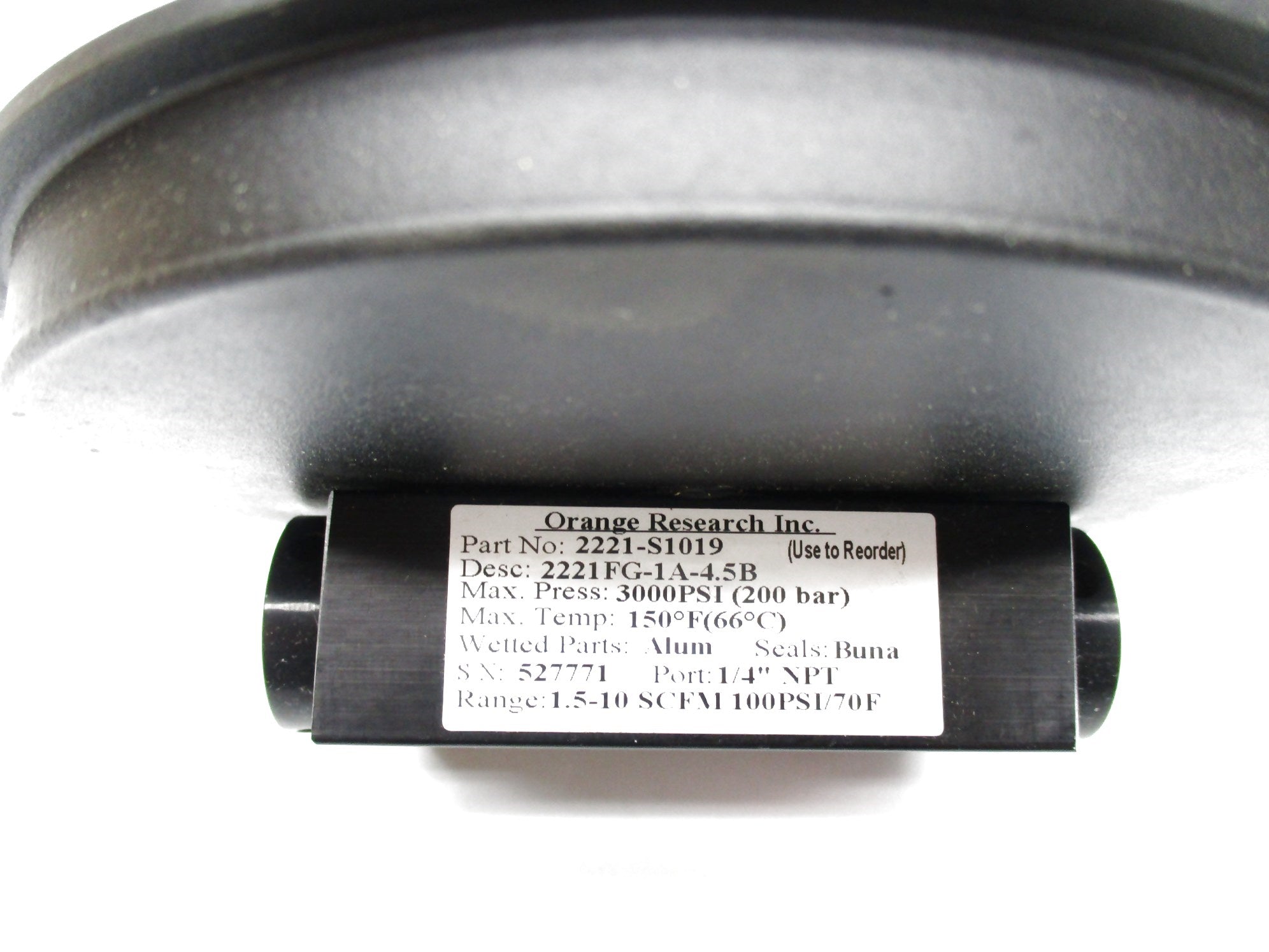 ORANGE RESEARCH 2221-S1019 2221FG-1A-4.5B NSMP