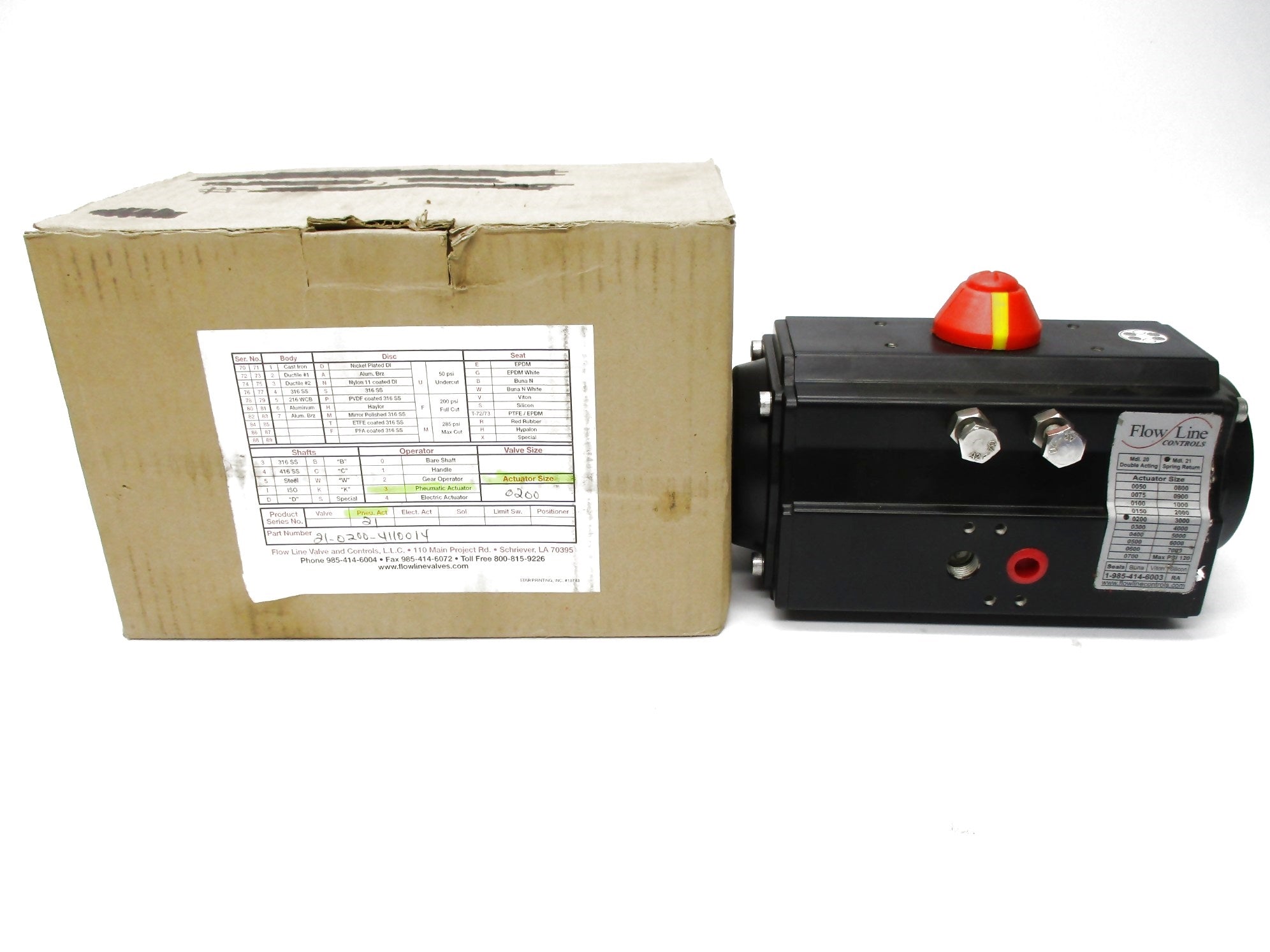 FLOW LINE CONTROLS  21-0200-4110014 NSMP