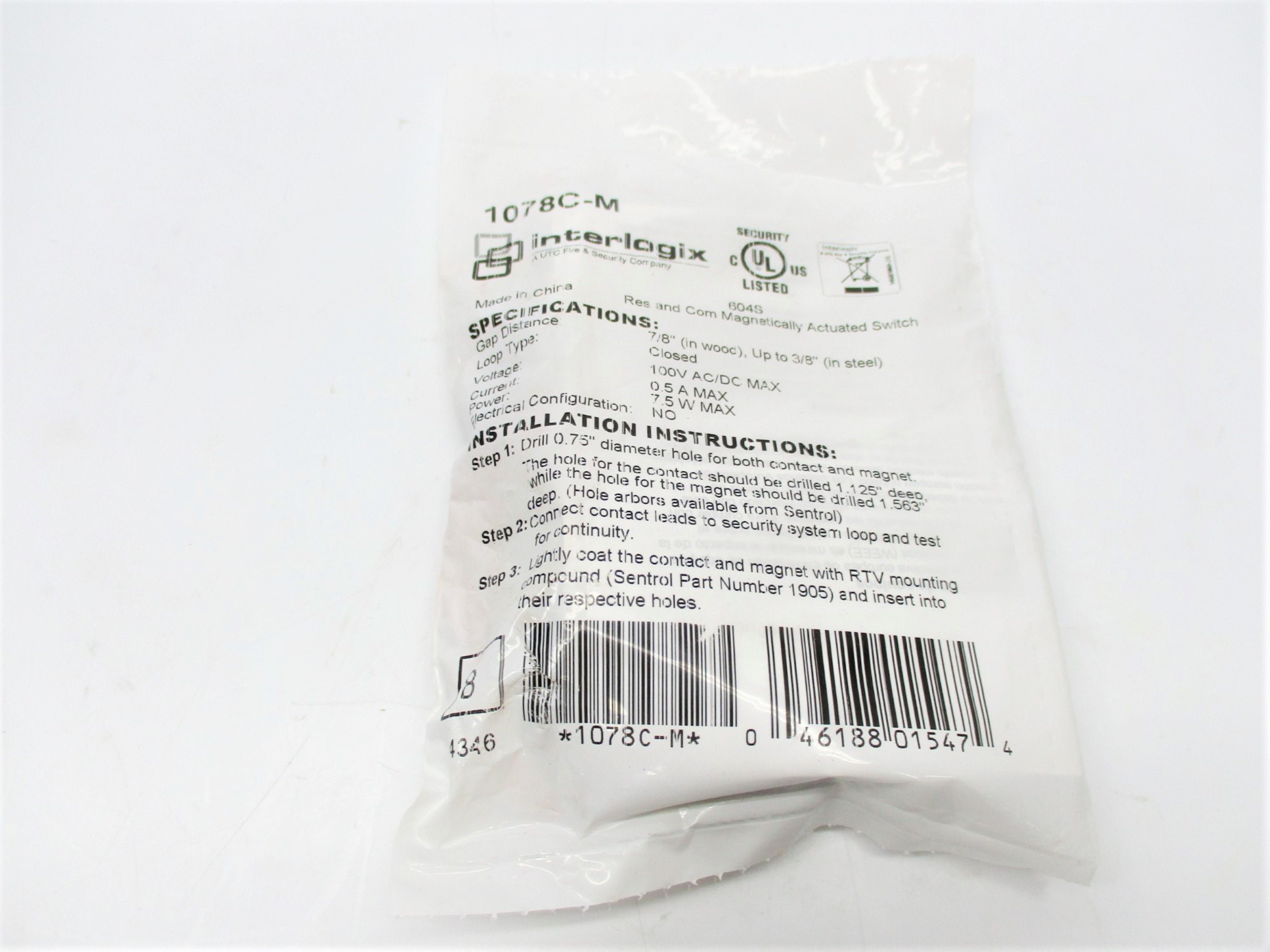 INTERLOGIX 1078C-M NSMP