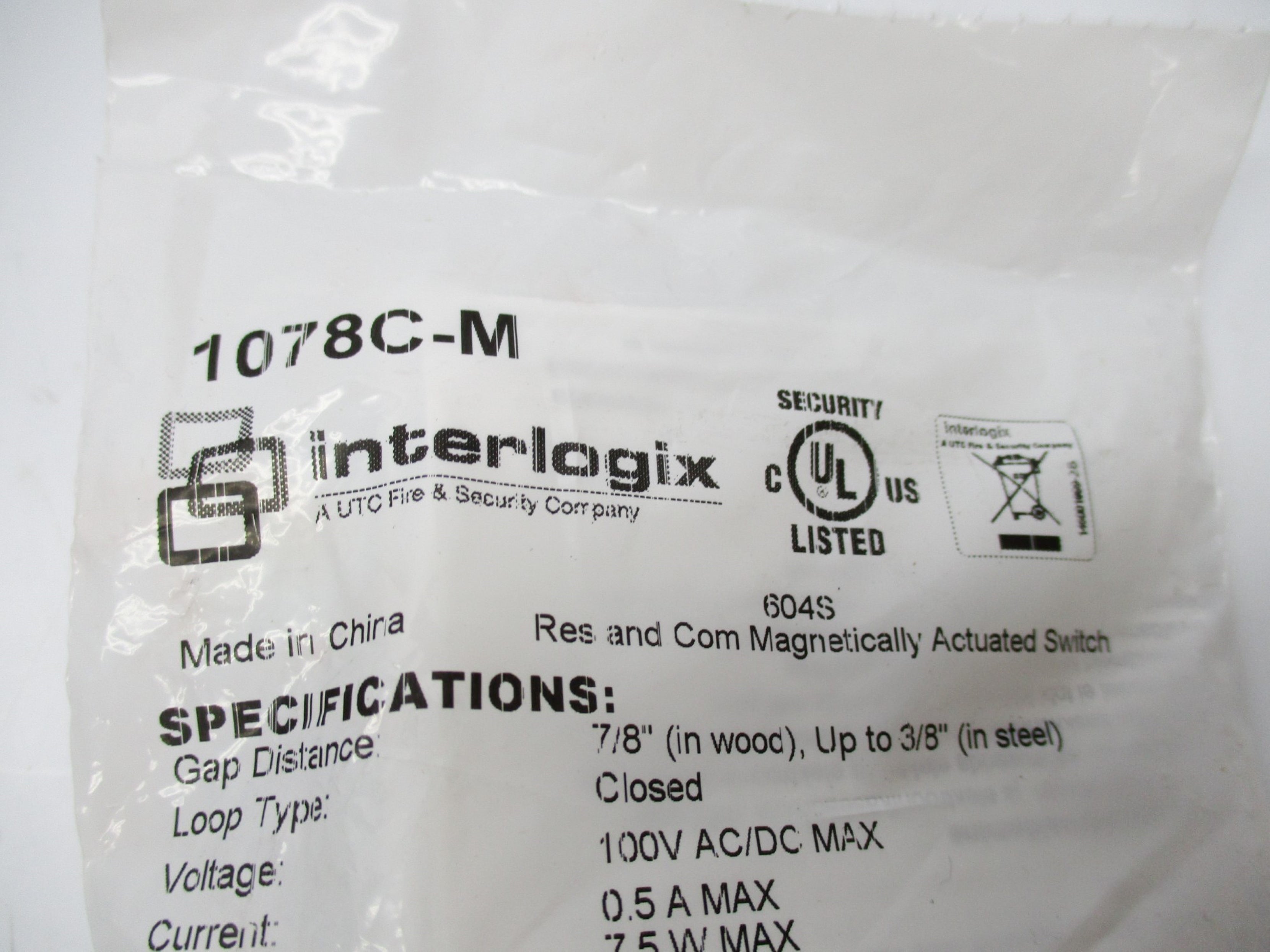 INTERLOGIX 1078C-M NSMP