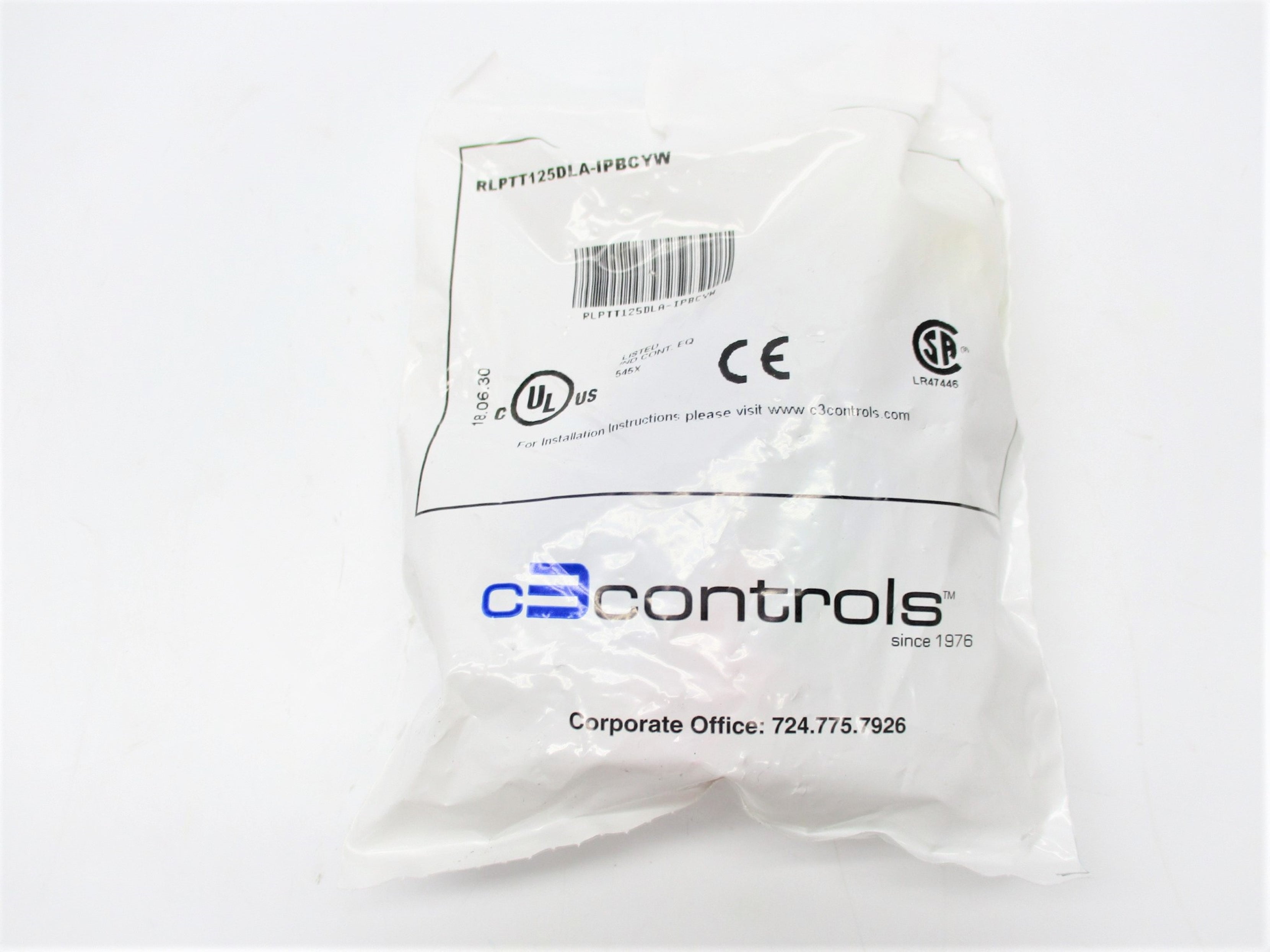 C3CONTROLS RLPTT125DLA-IPBCYW NSMP