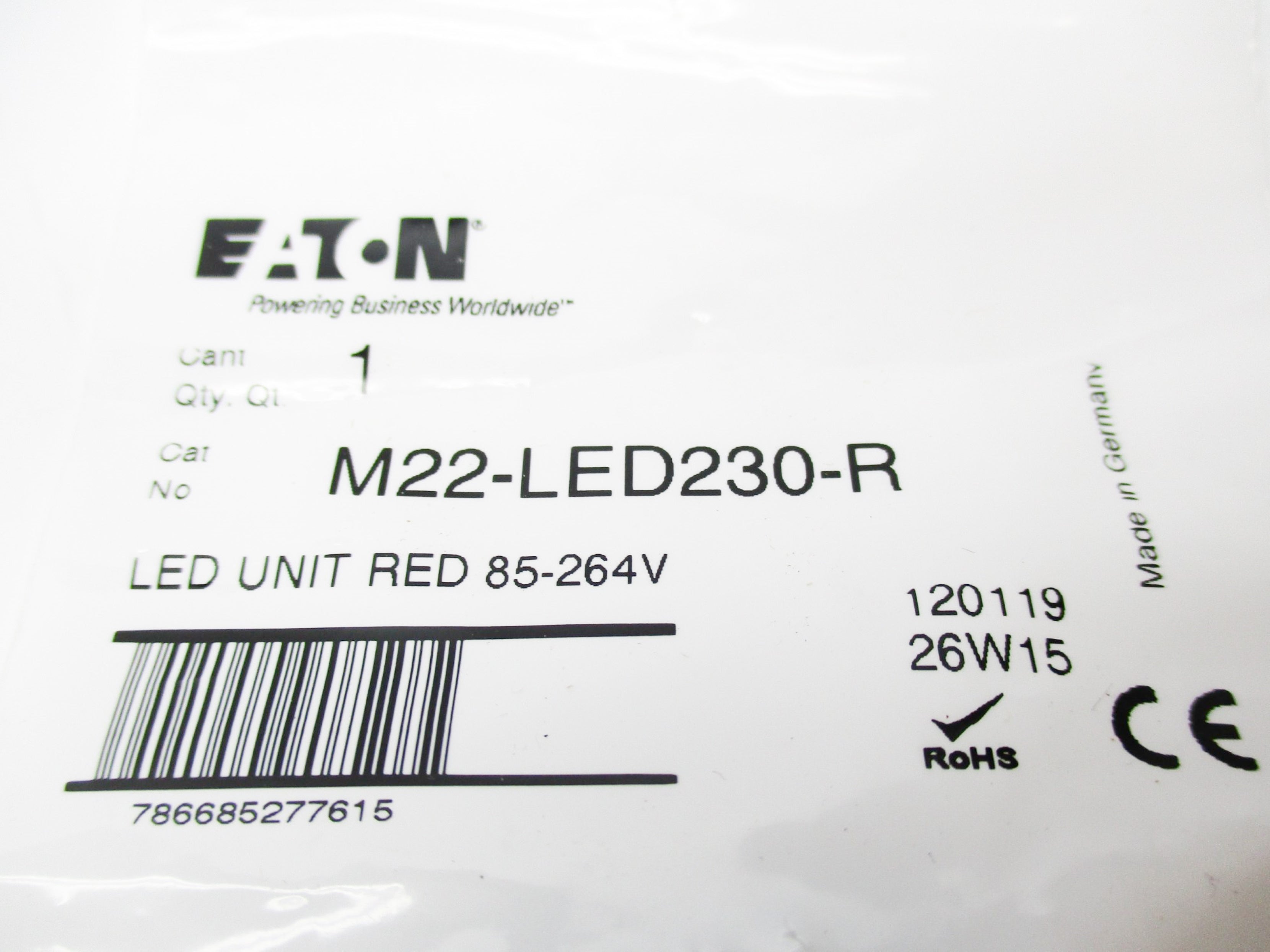 EATON M22-LED230-R NSMP