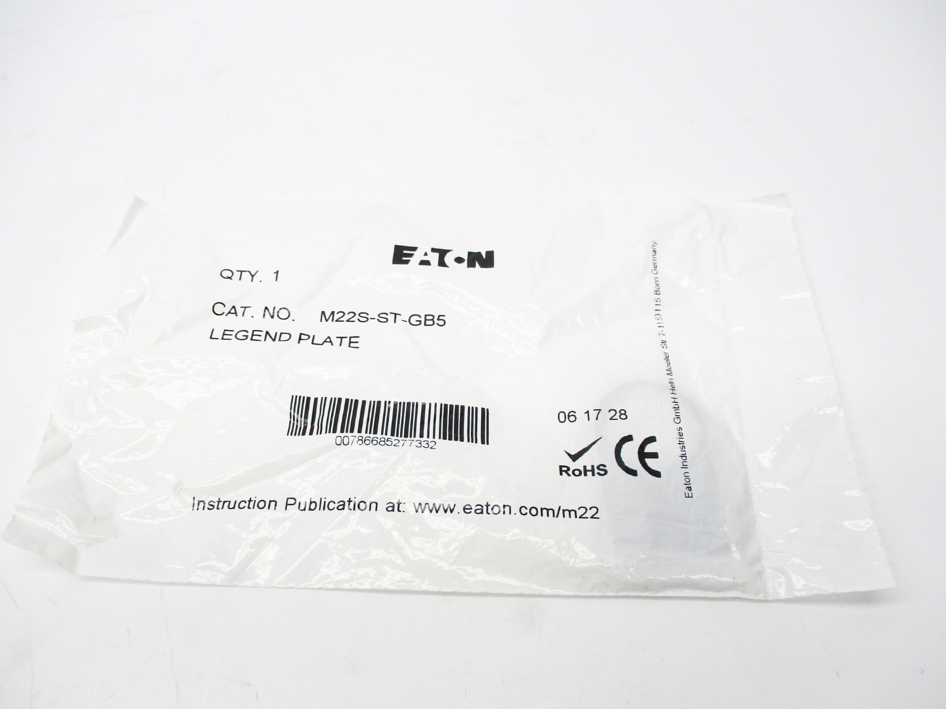 EATON M22S-ST-GB5 NSMP