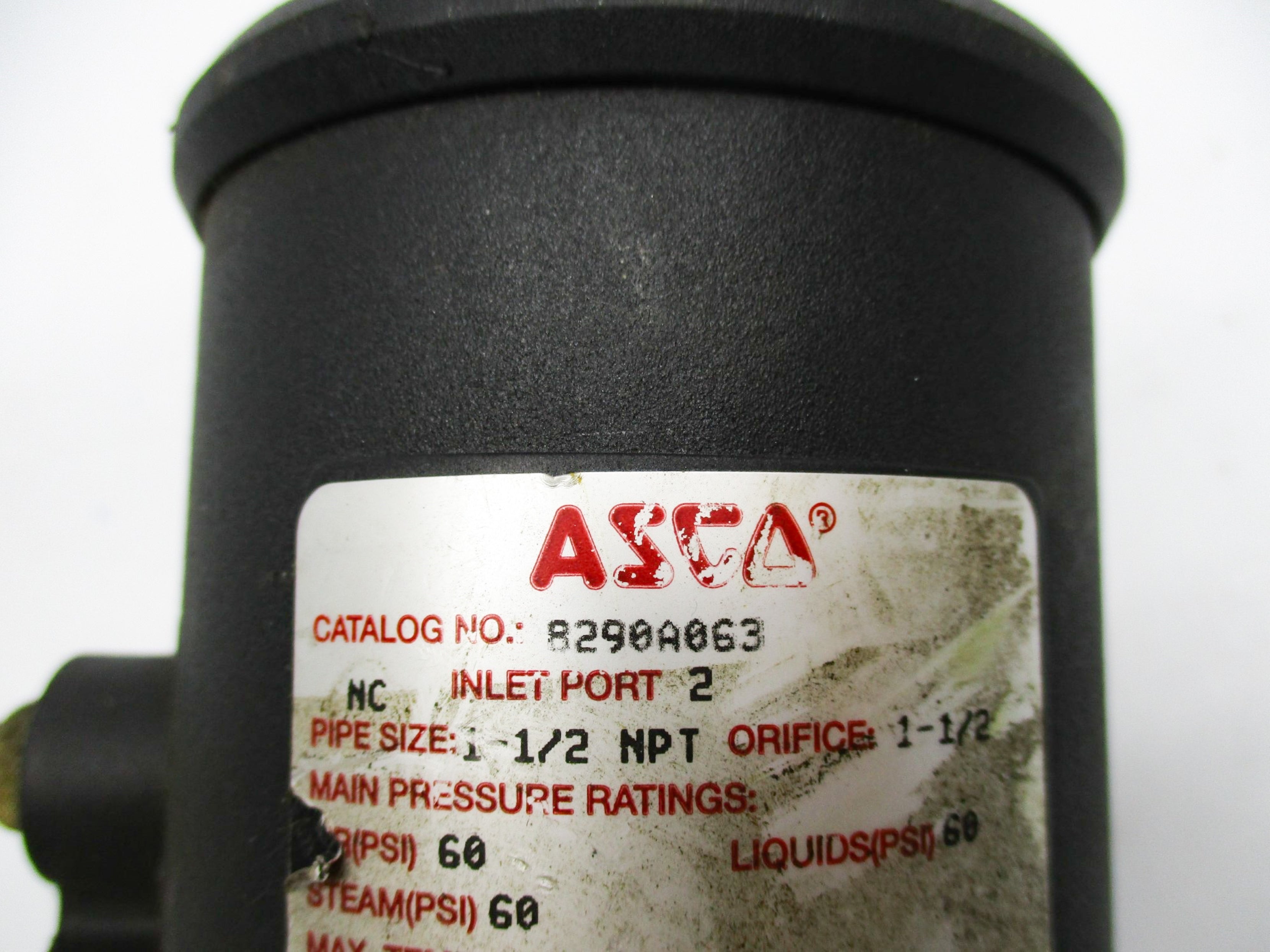 ASCO 8290A063 60PSI 1-1/2" NSNP