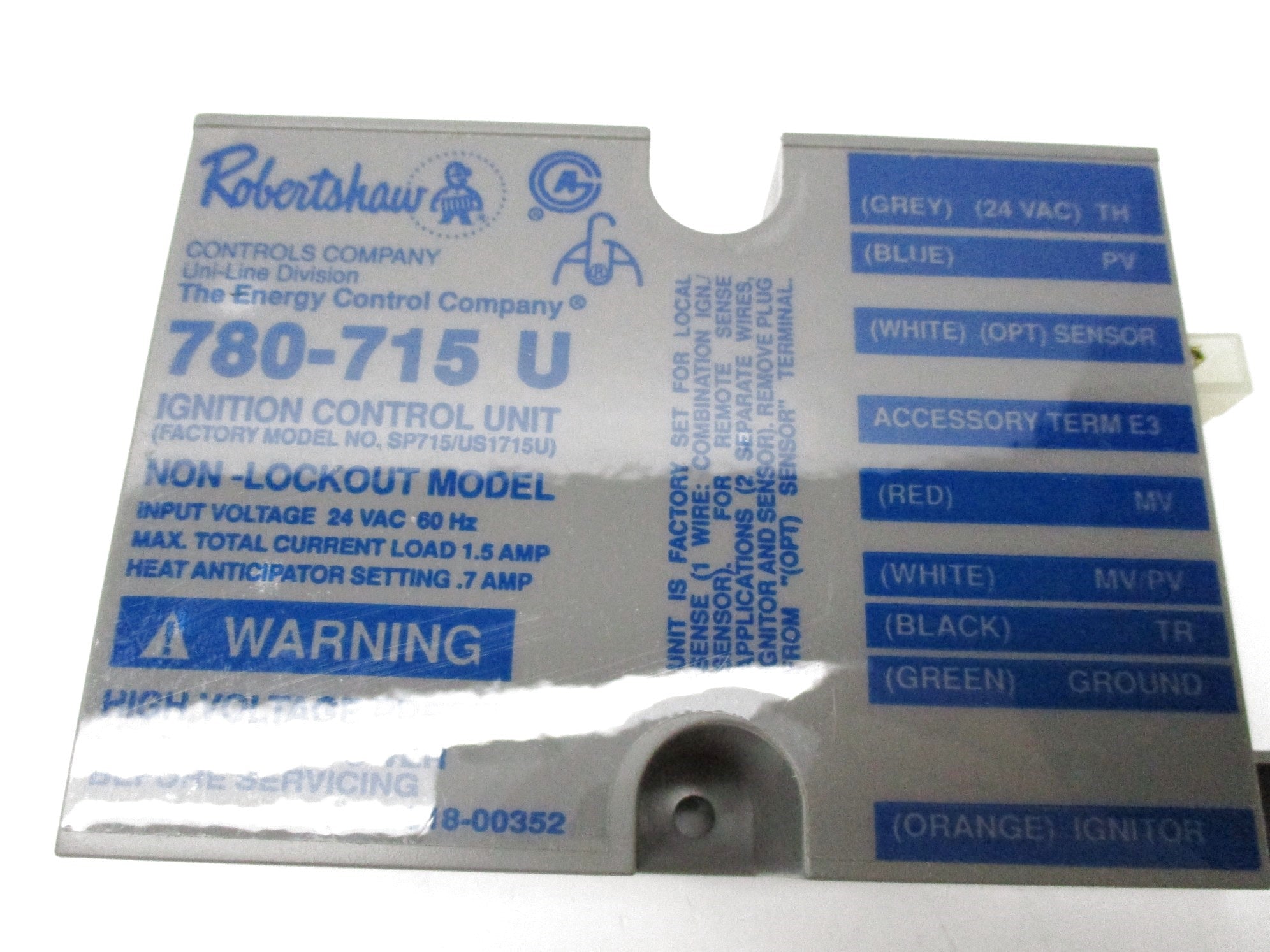 ROBERTSHAW 780-715-U NSMP