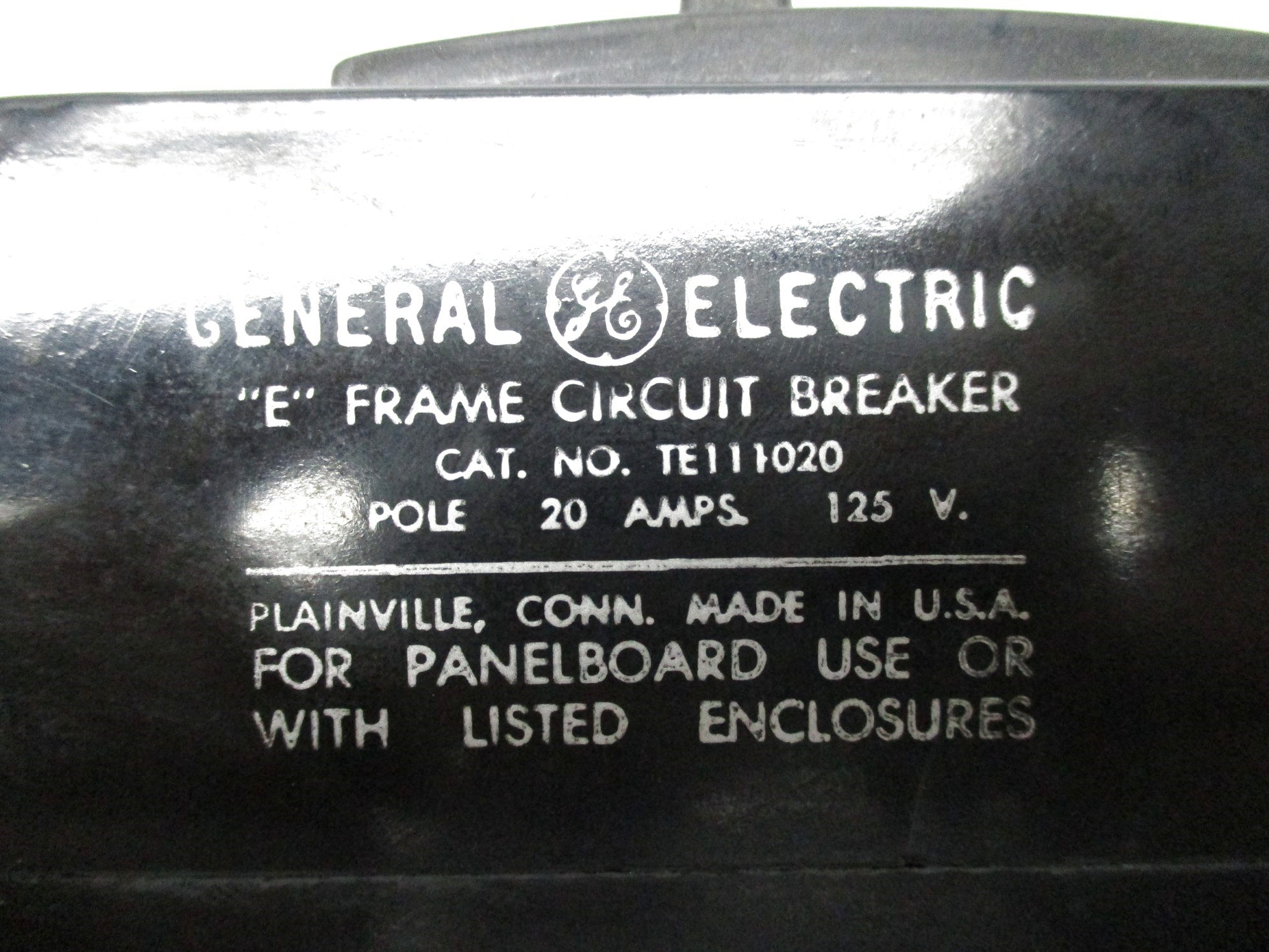 GENERAL ELECTRIC TE111020 20A 125V UNMP