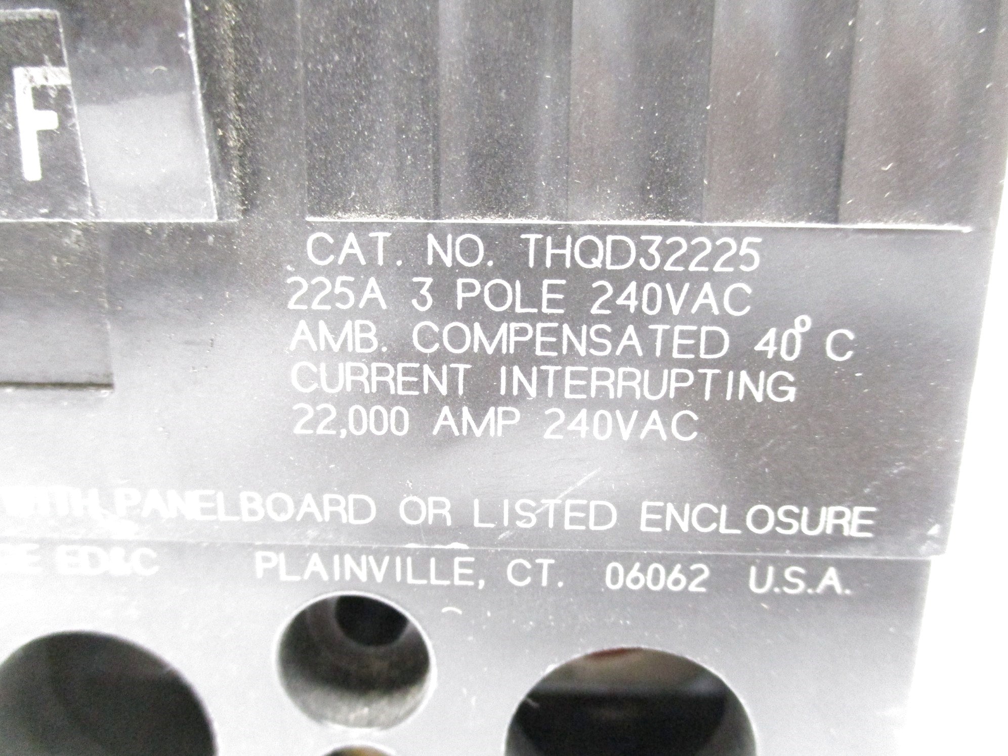 GENERAL ELECTRIC THQD32225WL 225A 240VAC NSMP