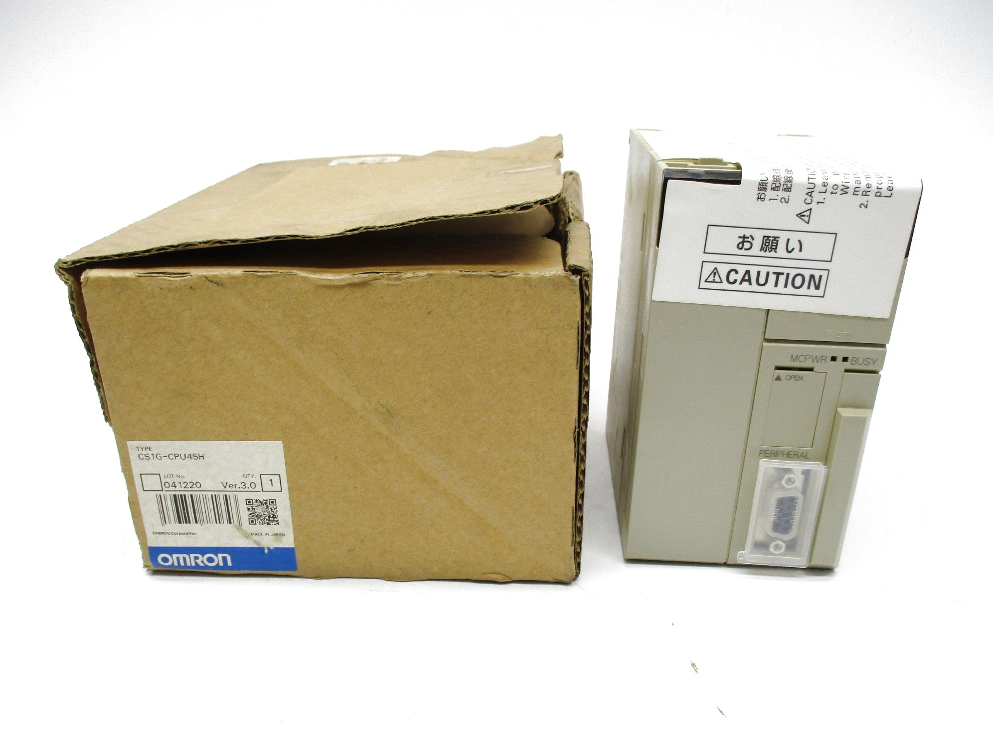 OMRON CS1G-CPU45H NSMP