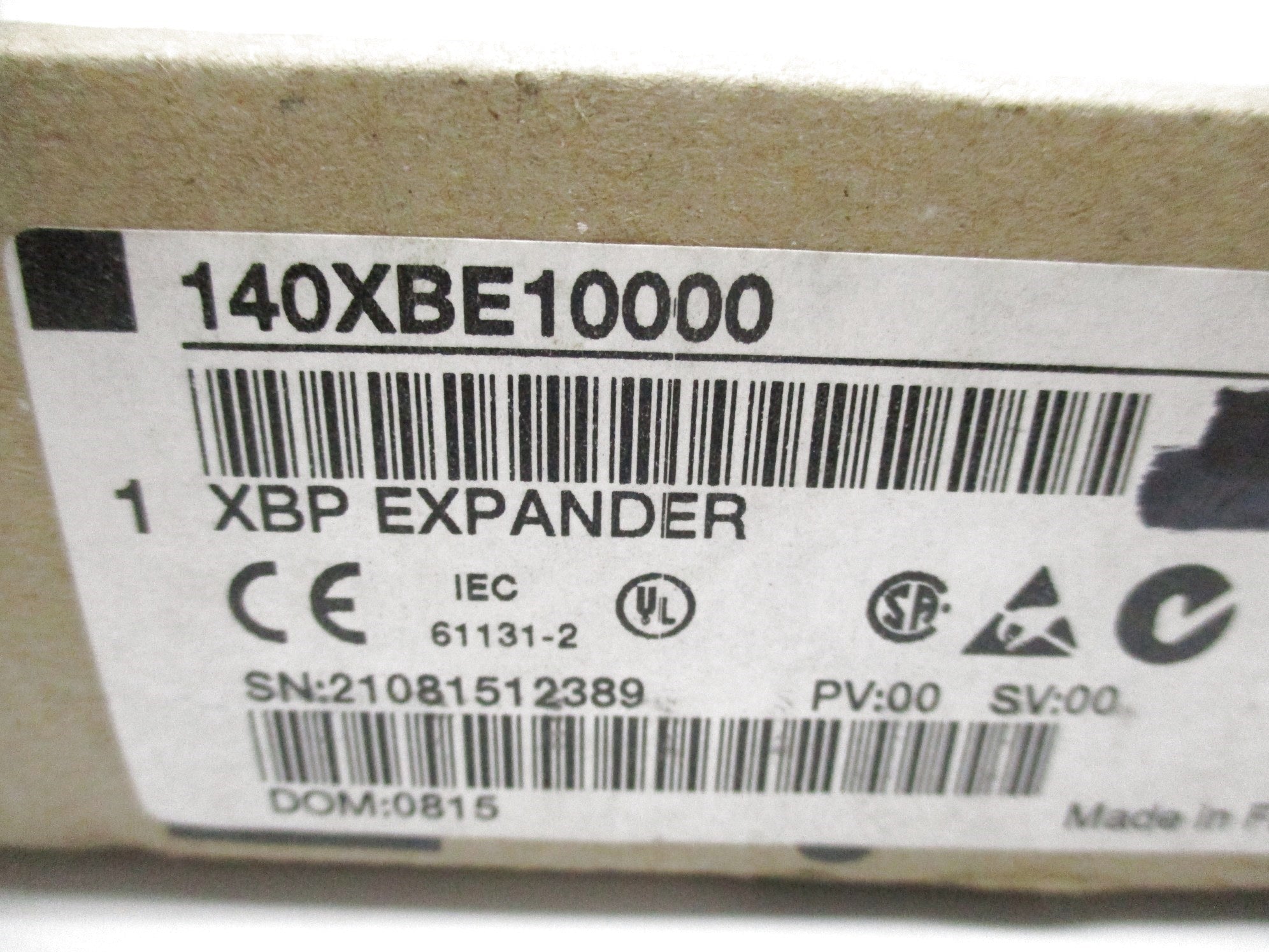 SCHNEIDER ELECTRIC 140XBE10000 NSMP
