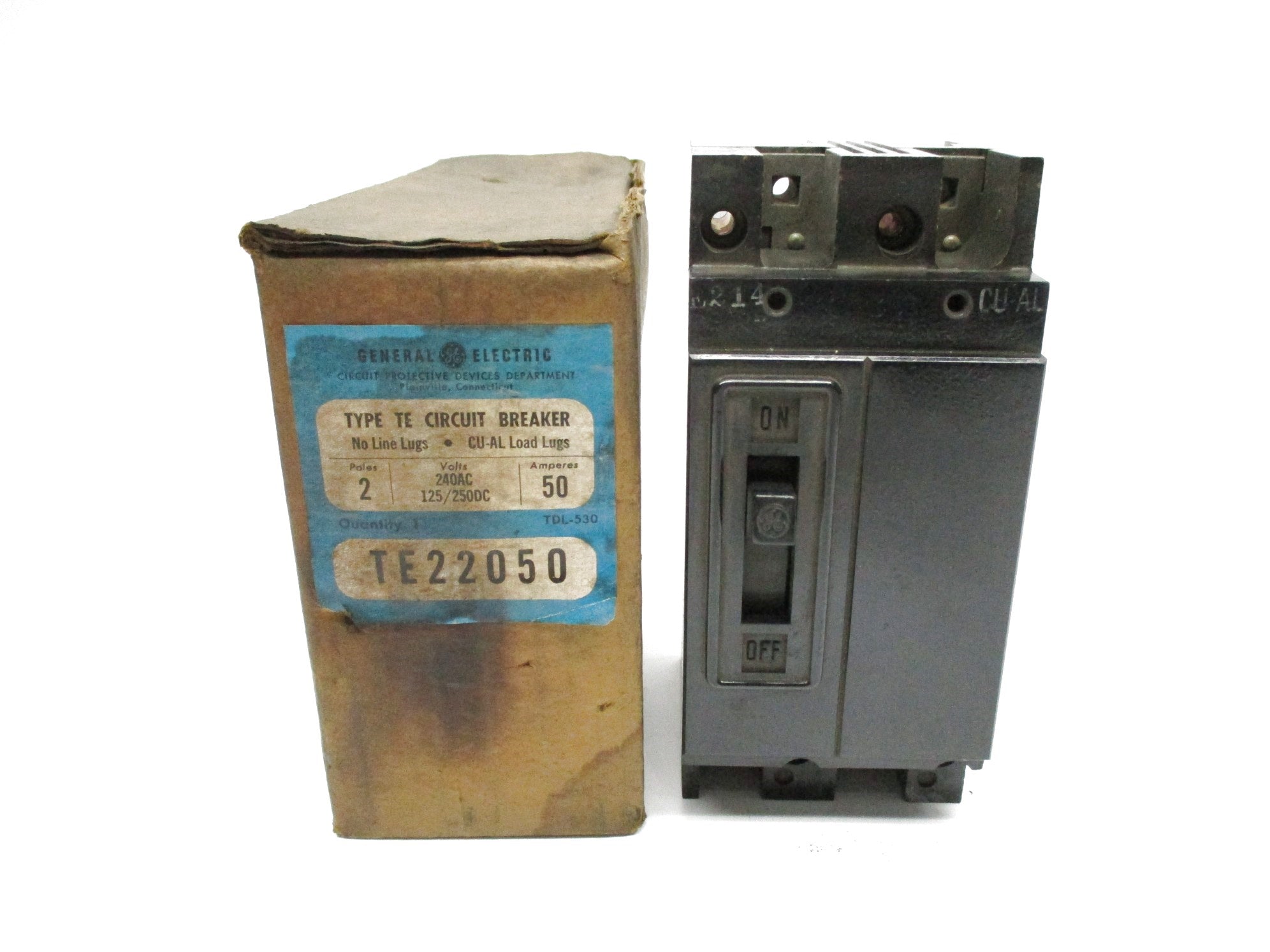 GENERAL ELECTRIC TE22050 50A 240VAC NSMP