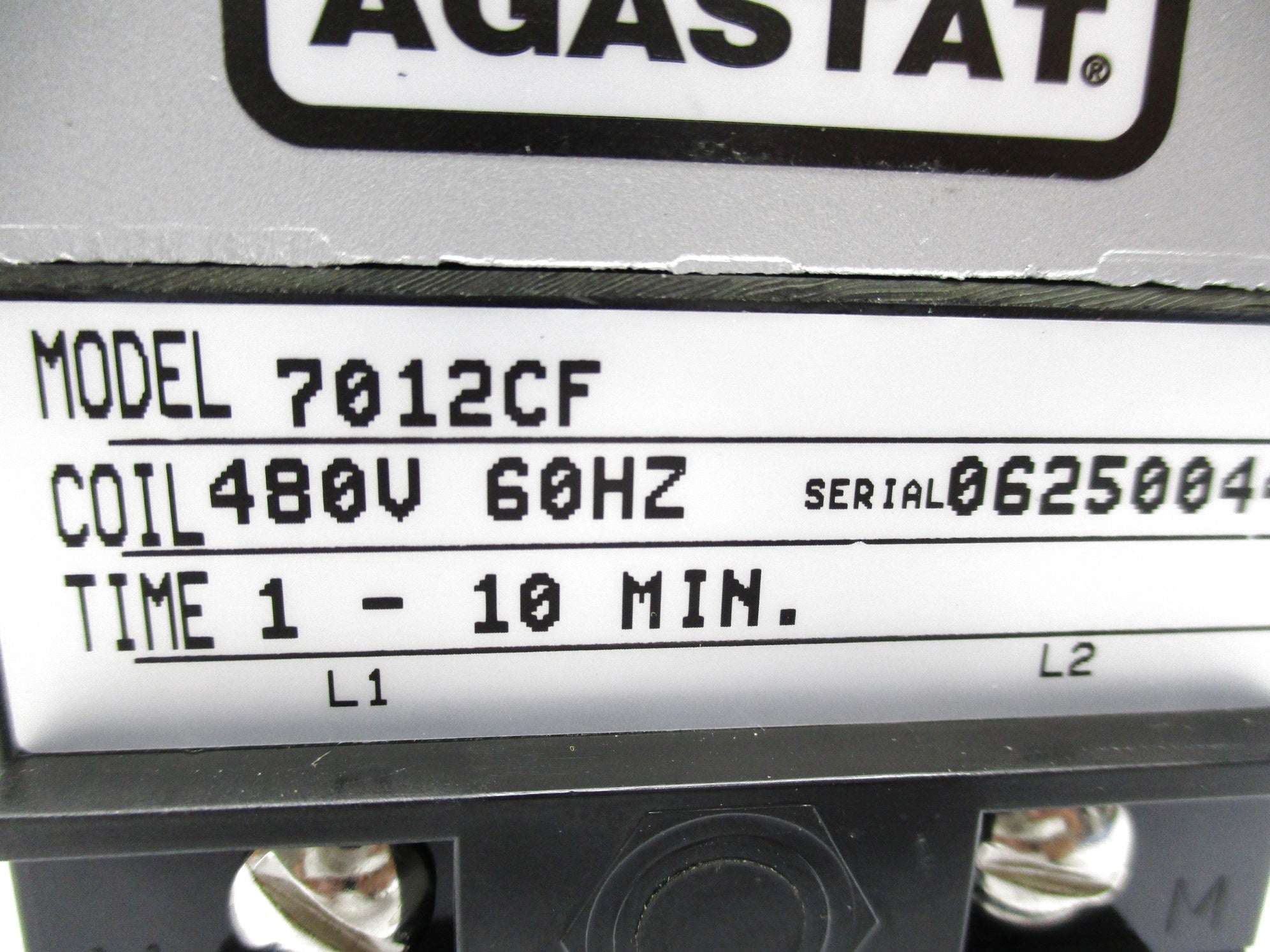AGASTAT 7012CF 480V NSMP
