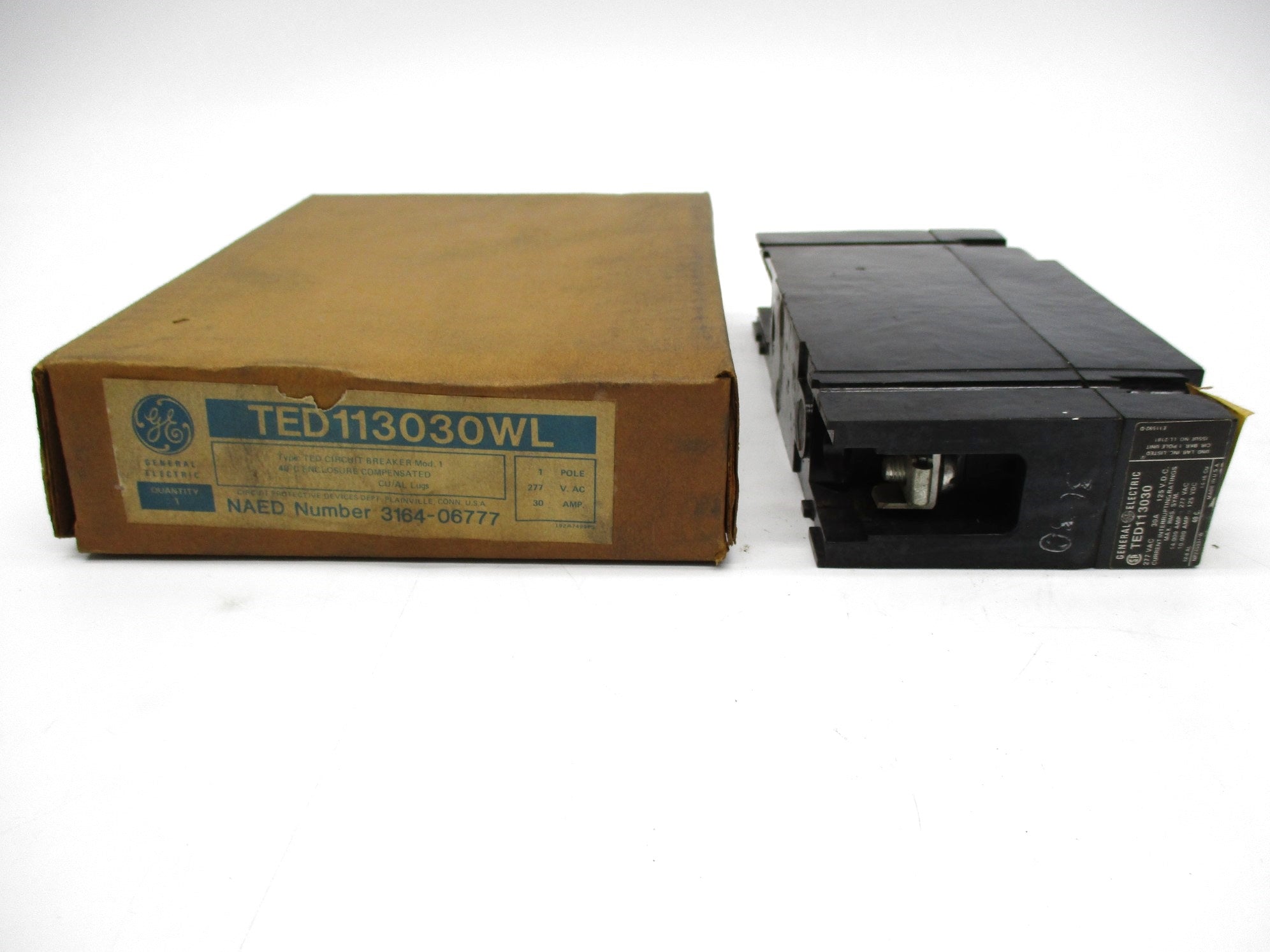 GENERAL ELECTRIC TED113030WL 30A 277VAC NSMP