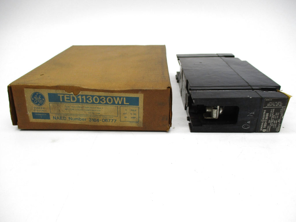 GENERAL ELECTRIC TED113030WL 30A 277VAC NSMP