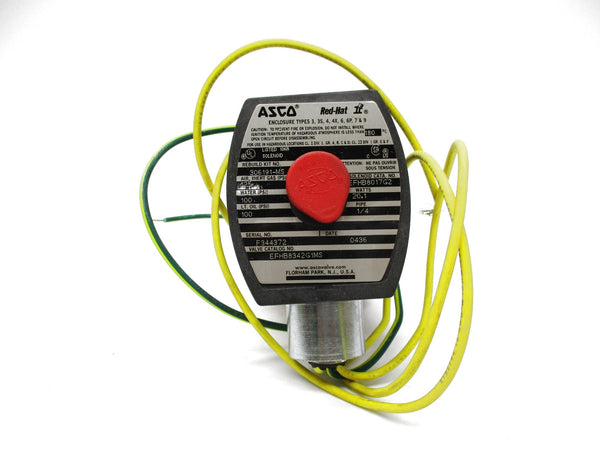 ASCO EFHB8342G1MS 120V 1/4" NSNP