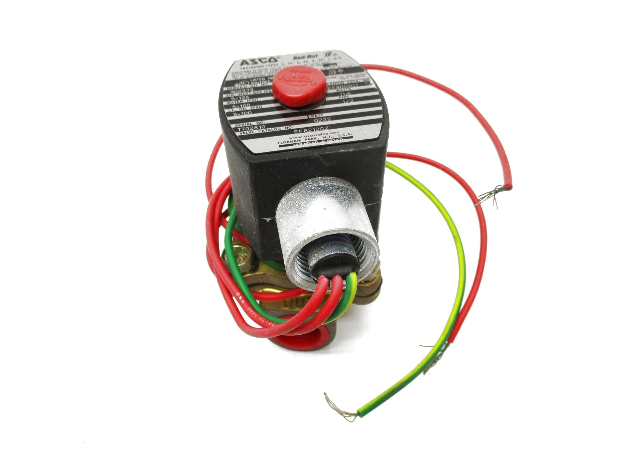 ASCO EF8210G2 24DC NSNP