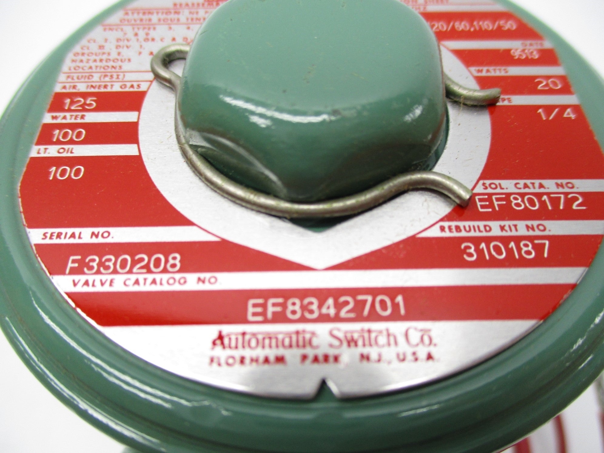 ASCO EF8342701 110/120V NSNP