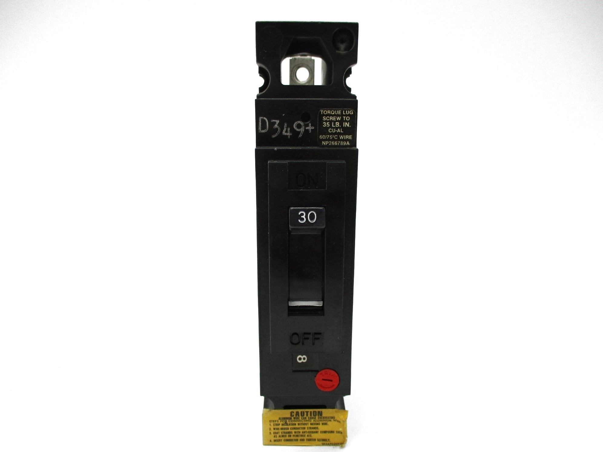 GENERAL ELECTRIC TED113030 277VAC 125VDC 30A NSNP