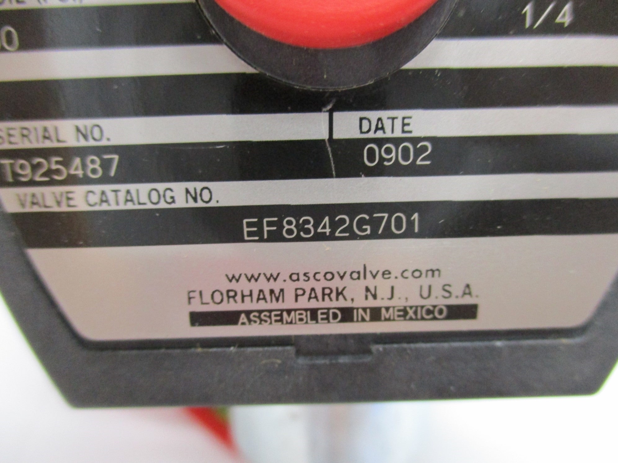 ASCO EF8342G701 120/60 NSMP