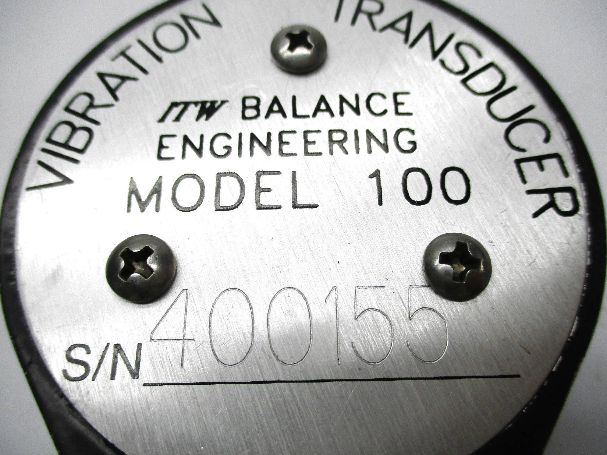ITW BALANCE ENGINEERING 100 NSNP