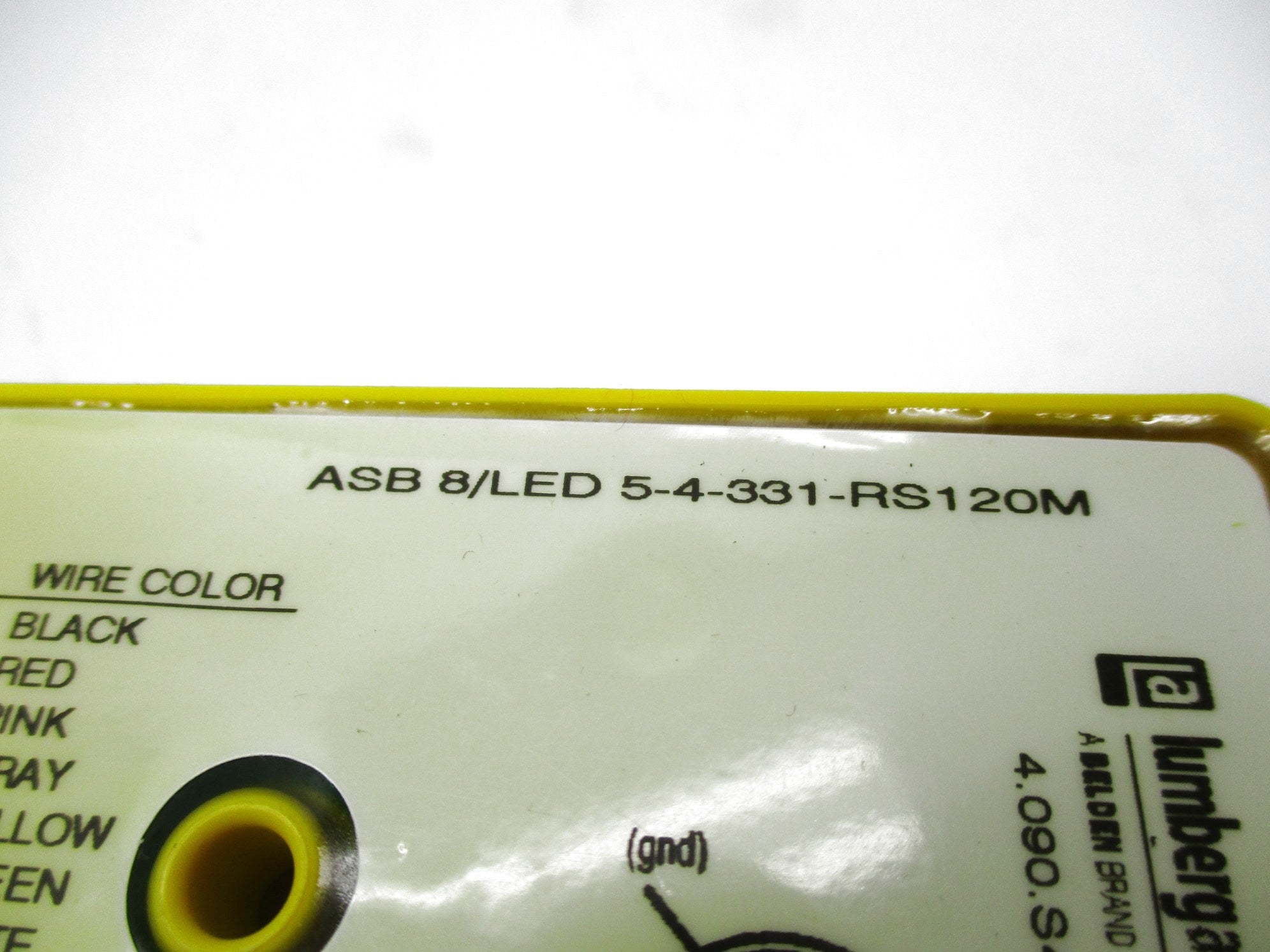 LUMBERG AUTOMATION ASB8/LED5-4-331-RS120M NSNP